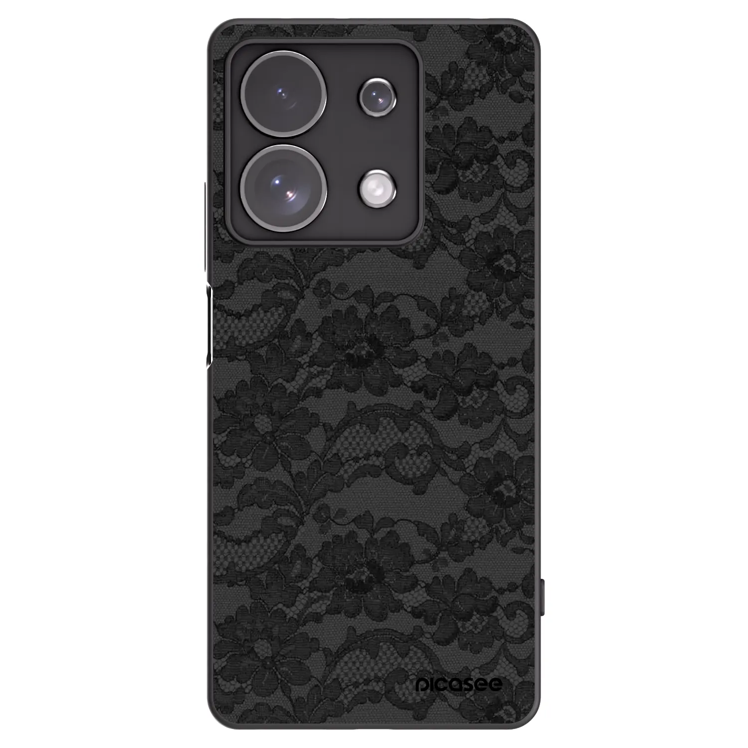 Picasee silikónový čierny obal pre Xiaomi Redmi Note 13 Pro 4G - Dark Elegance