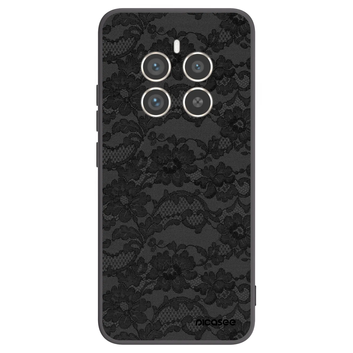 Picasee silikónový čierny obal pre Realme 12 Pro 5G - Dark Elegance