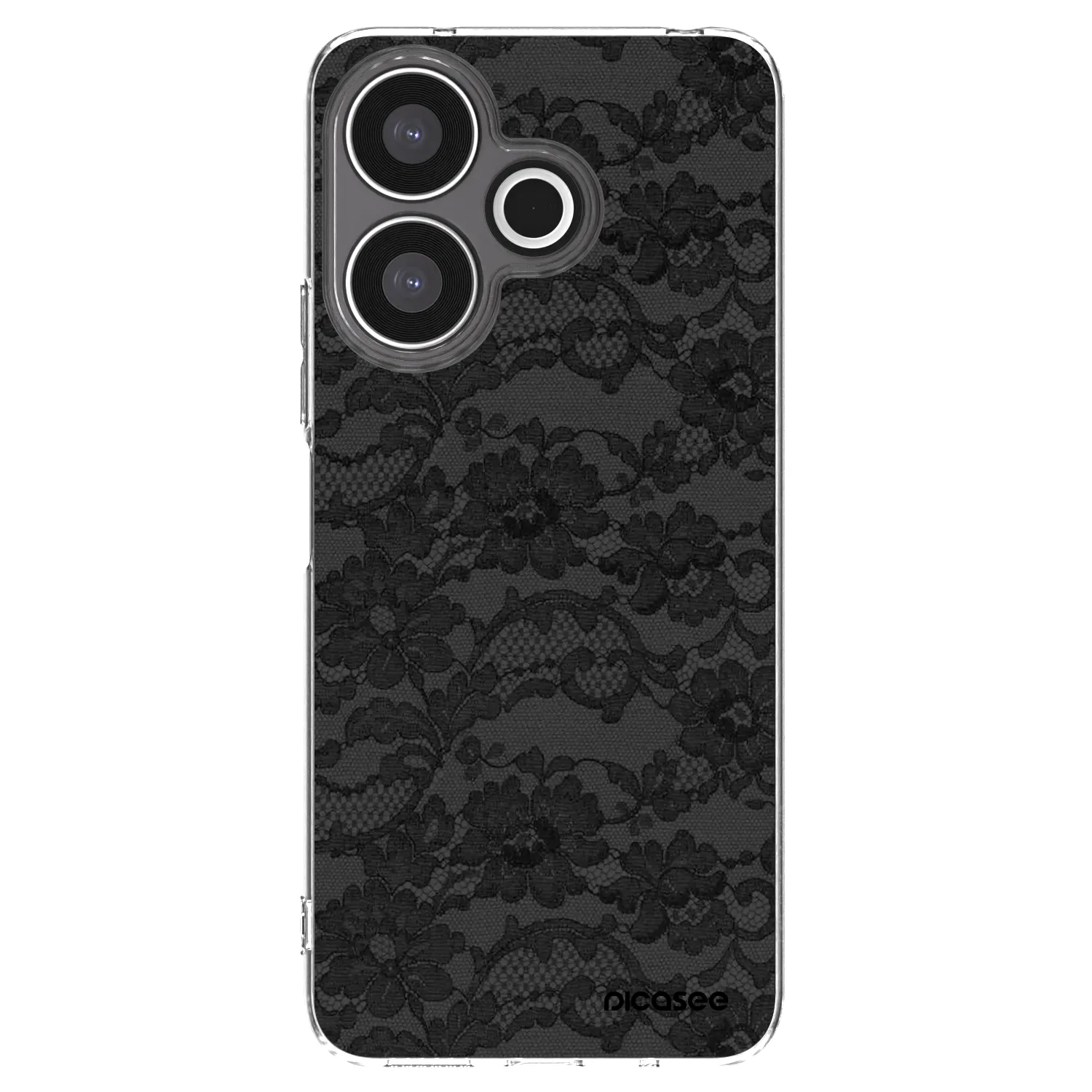 Picasee silikónový prehľadný obal pre Xiaomi Redmi 13 4G - Dark Elegance