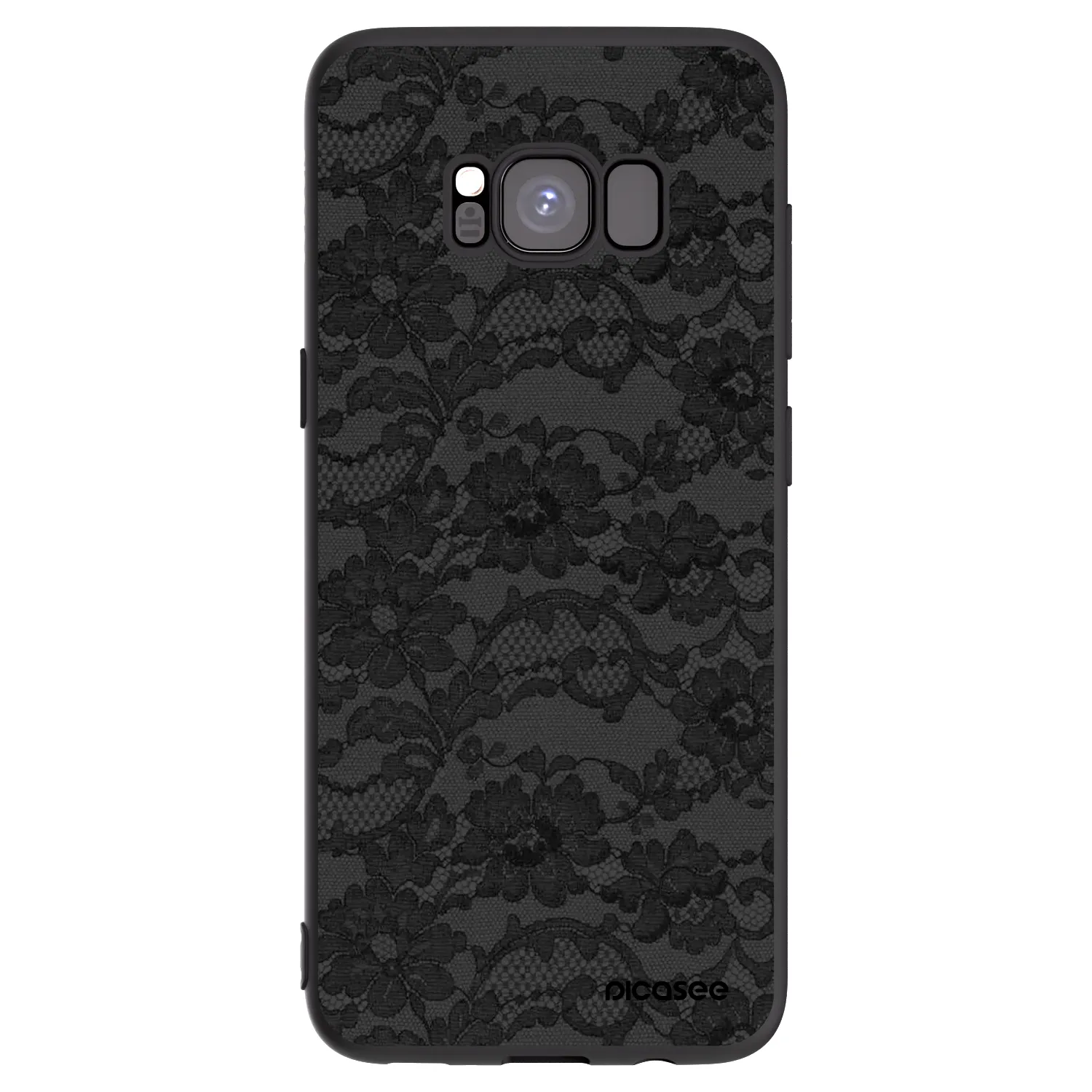Picasee silikónový čierny obal pre Samsung Galaxy S8 G950F - Dark Elegance