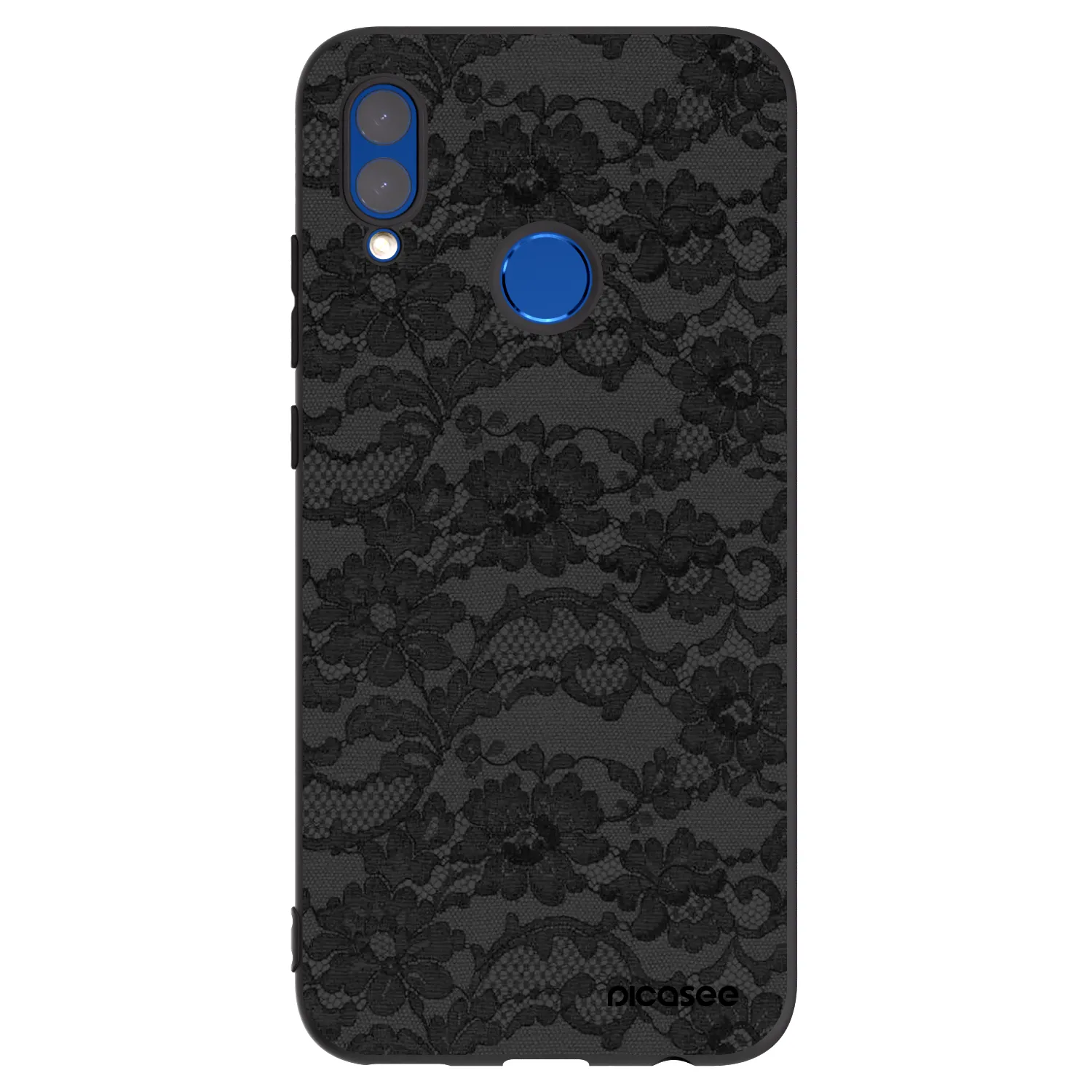 Picasee silikónový čierny obal pre Huawei P Smart 2019 - Dark Elegance