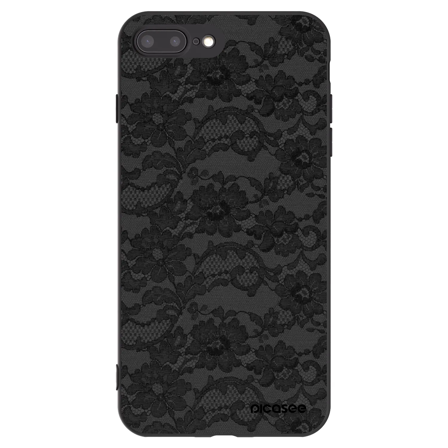 Picasee silikónový čierny obal pre Apple iPhone 7 Plus - Dark Elegance