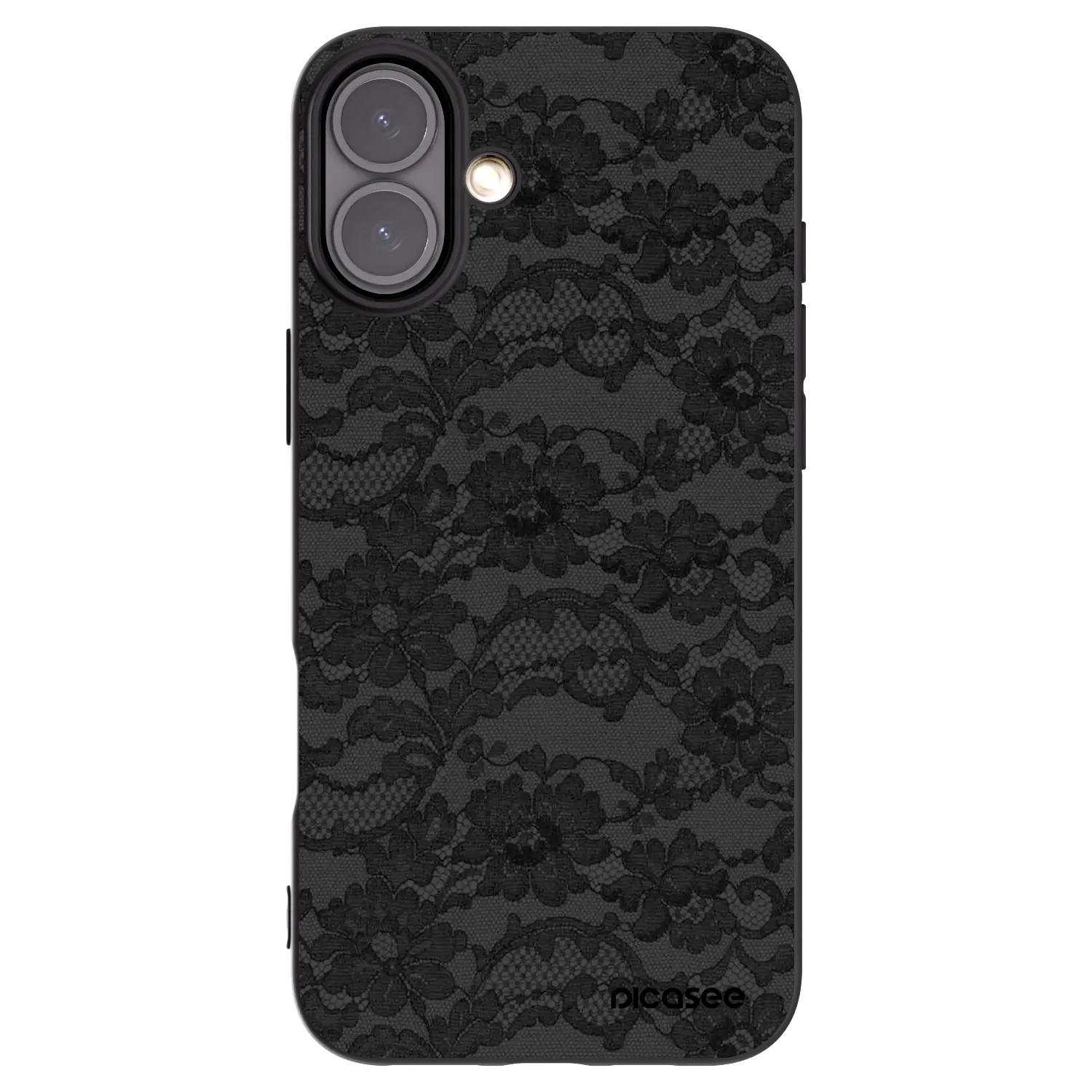 Picasee silikónový čierny obal pre Apple iPhone 16 Plus - Dark Elegance