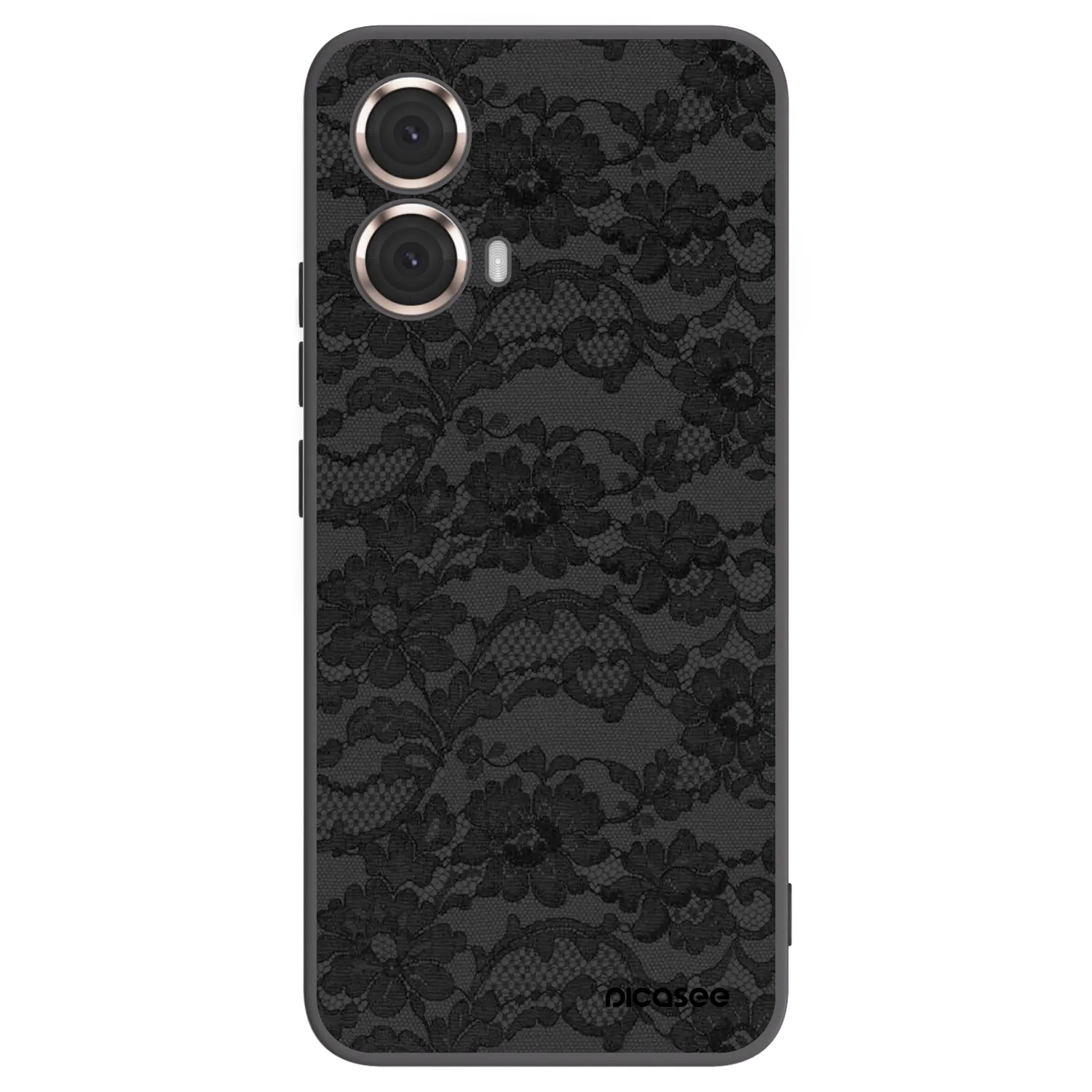 Picasee silikónový čierny obal pre Motorola Moto G85 - Dark Elegance