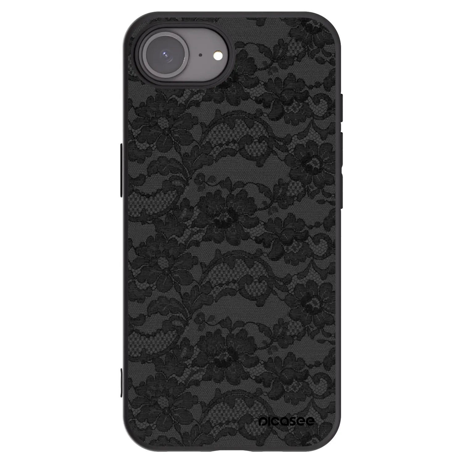 Picasee silikónový čierny obal pre Apple iPhone 16e - Dark Elegance