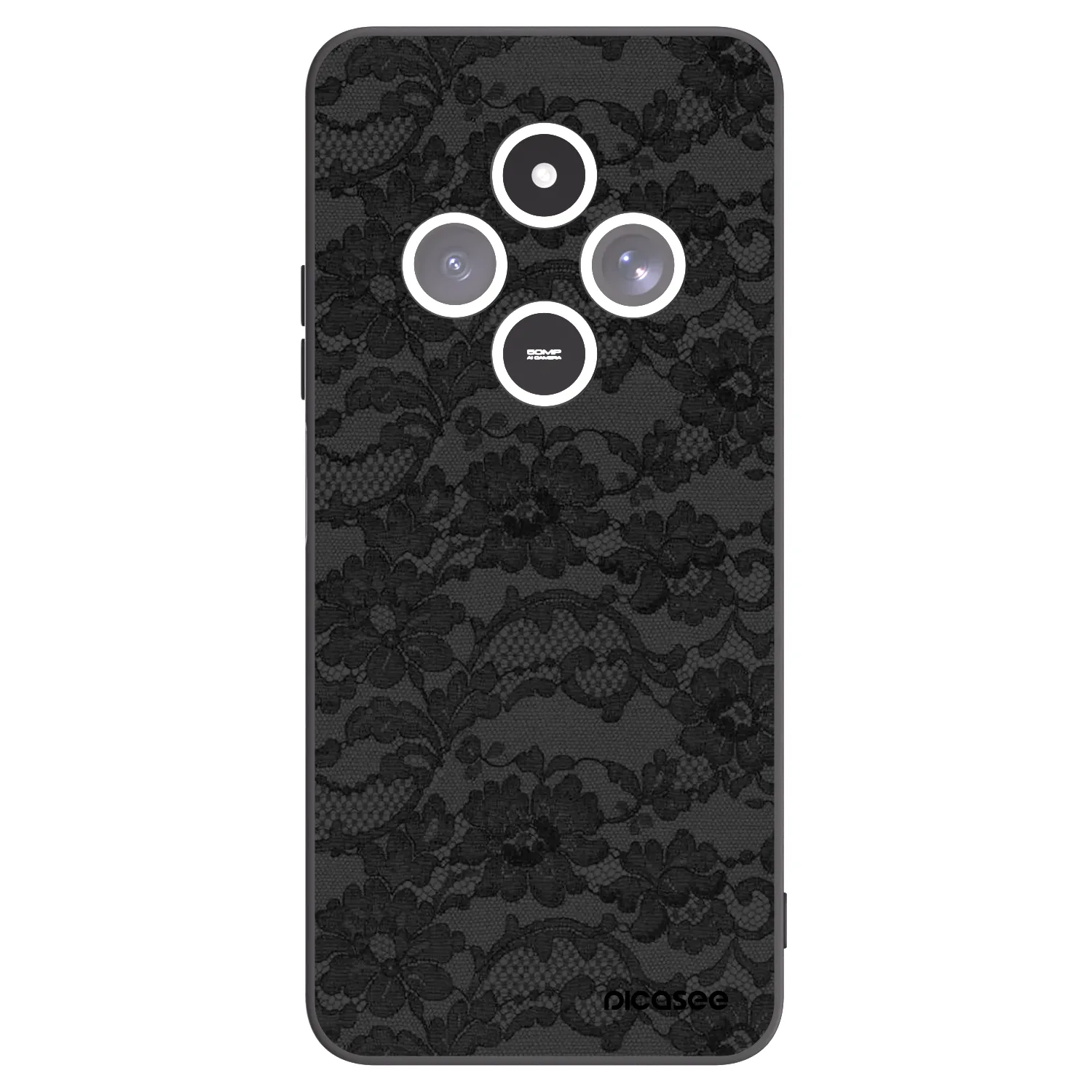 Picasee silikónový čierny obal pre Xiaomi Redmi 14C - Dark Elegance