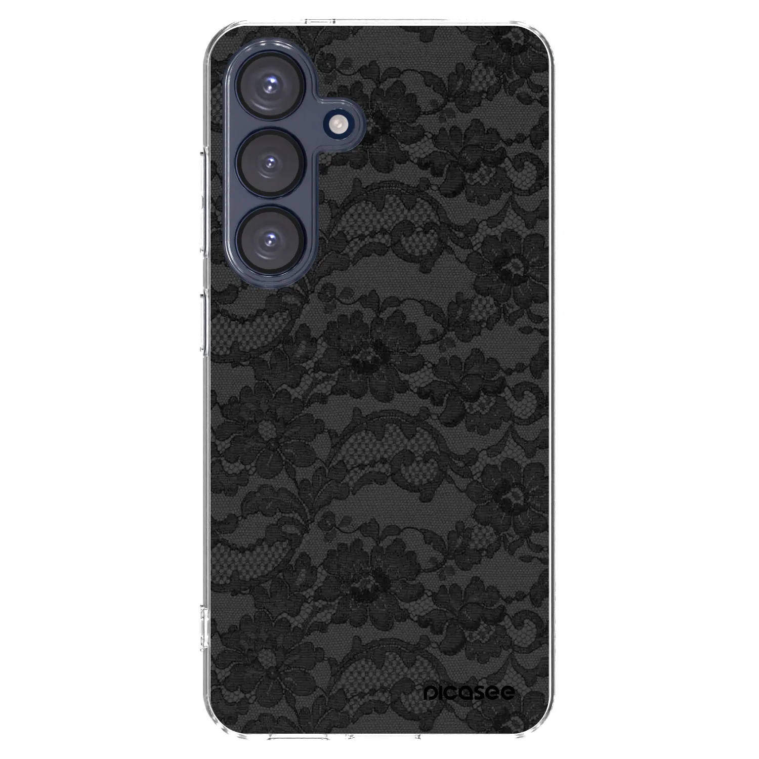 Picasee silikónový prehľadný obal pre Samsung Galaxy S25 5G - Dark Elegance