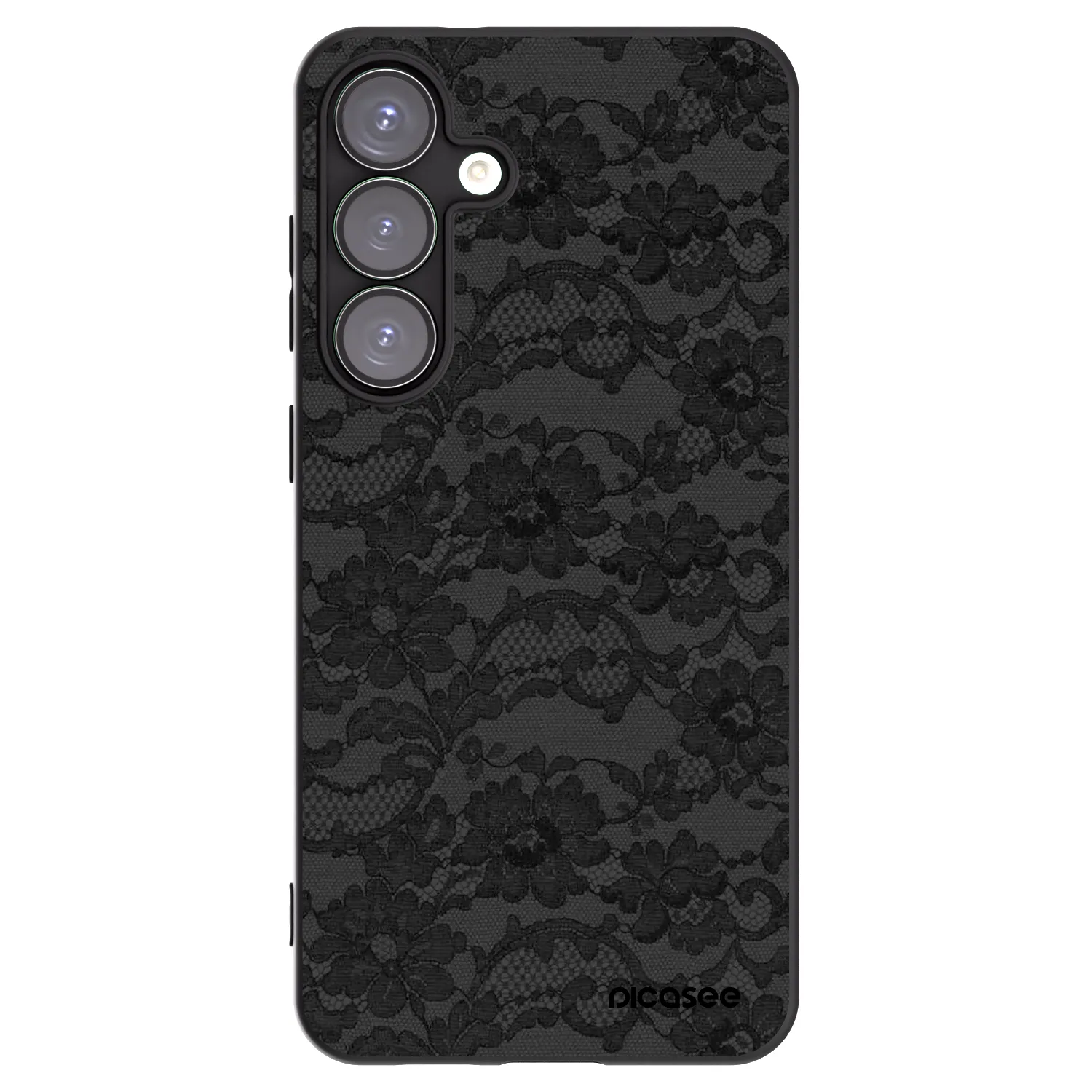 Picasee silikónový čierny obal pre Samsung Galaxy S25+ 5G - Dark Elegance