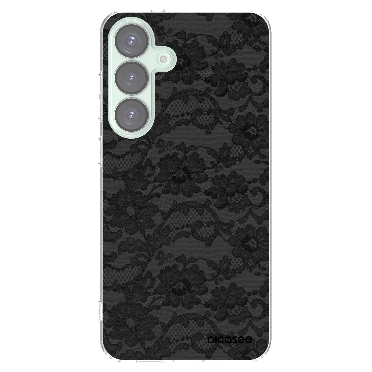 Picasee silikónový prehľadný obal pre Samsung Galaxy S25+ 5G - Dark Elegance