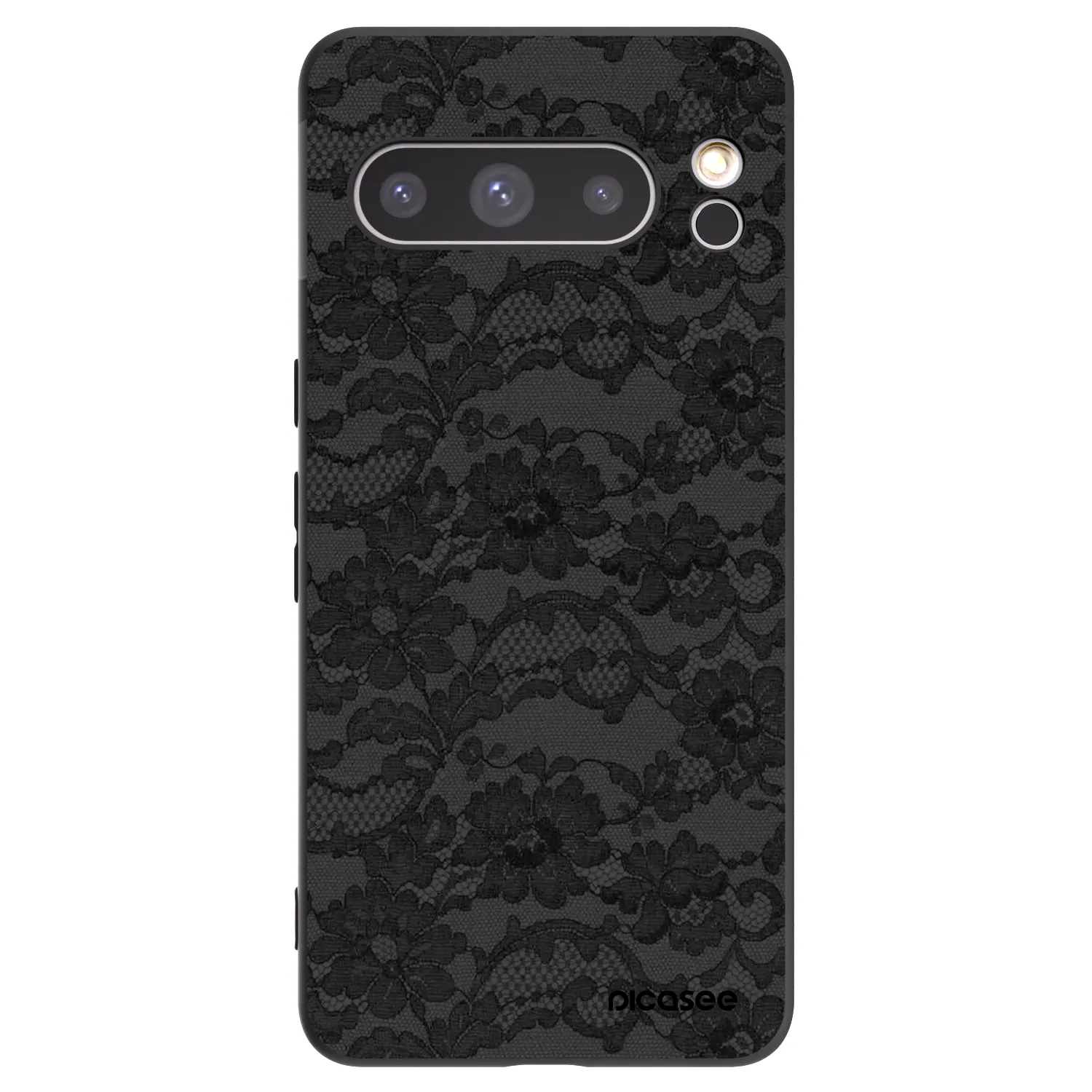 Picasee silikónový čierny obal pre Google Pixel 8 Pro - Dark Elegance