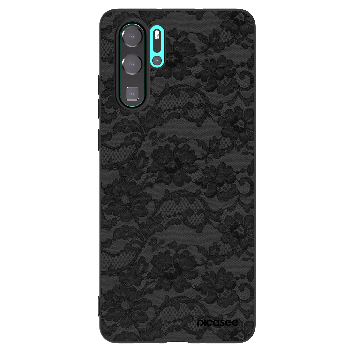 Picasee silikónový čierny obal pre Huawei P30 Pro - Dark Elegance