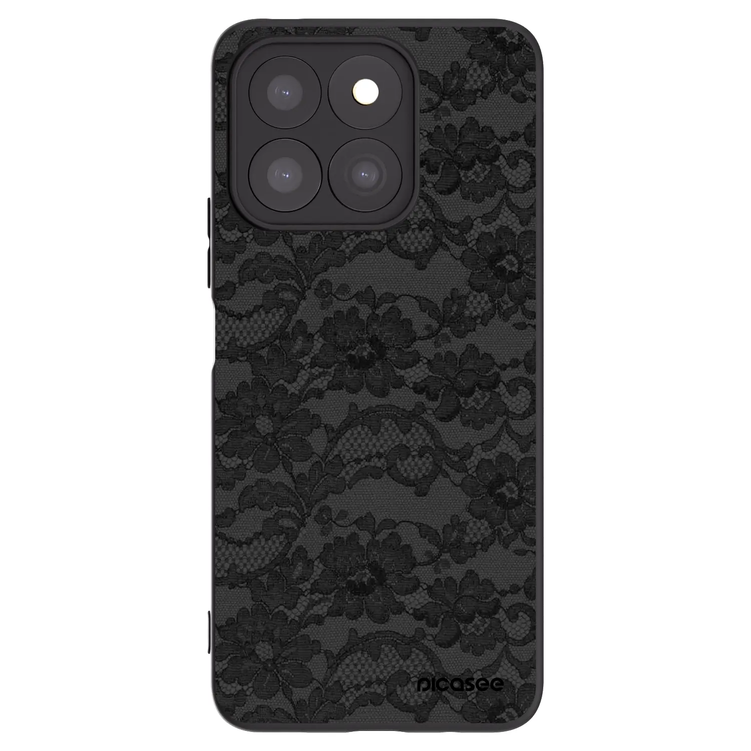 Picasee silikónový čierny obal pre Honor X8c - Dark Elegance