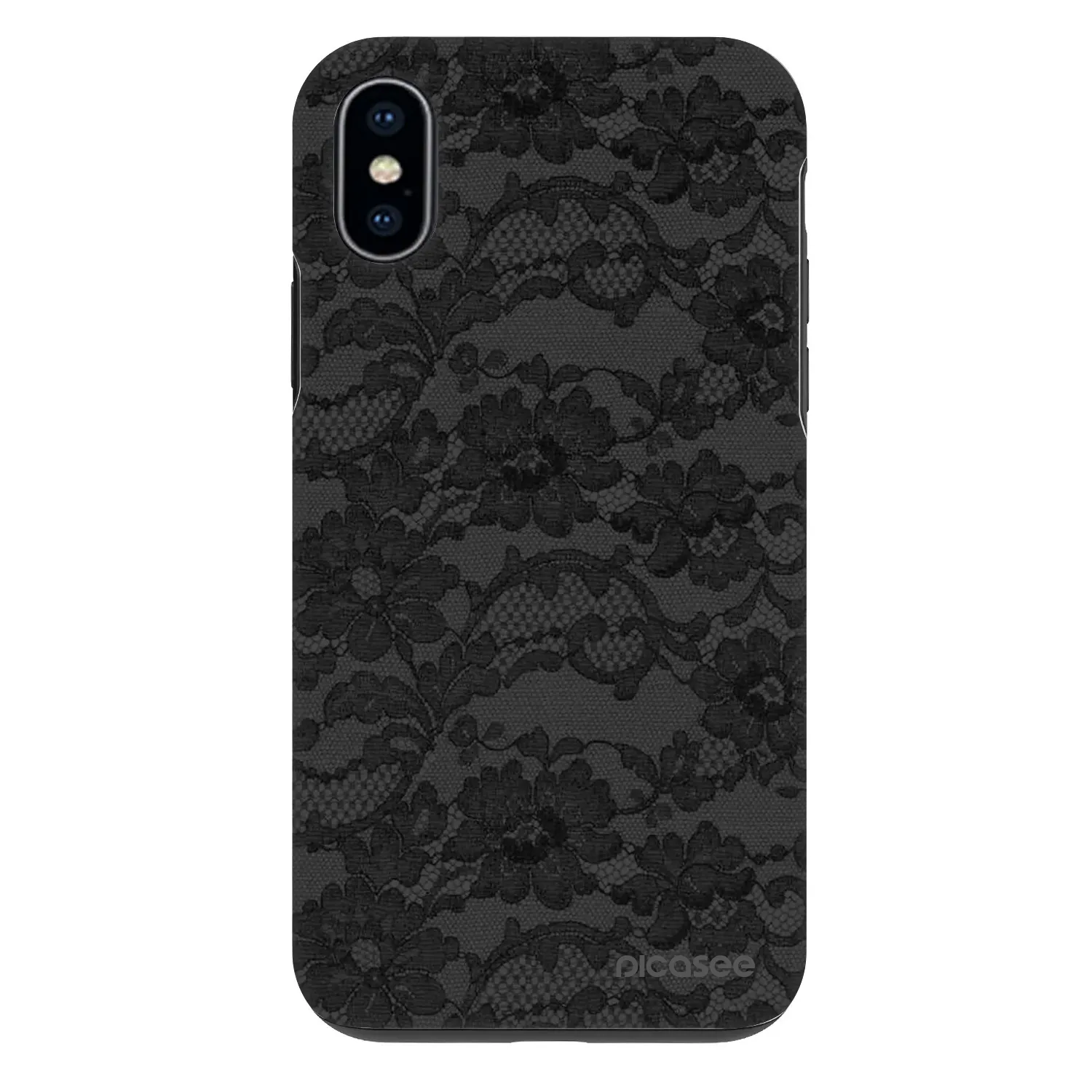 Picasee Fashion Case pre Apple iPhone X/XS - Dark Elegance