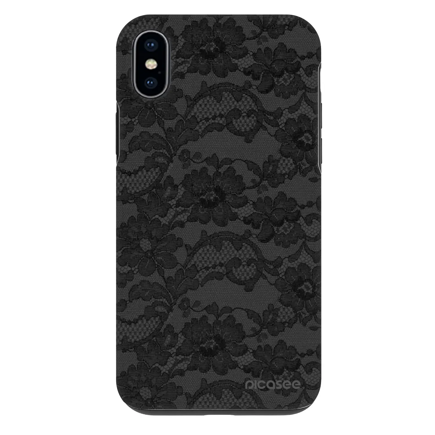 Picasee Fashion Case pre Apple iPhone XS Max - Dark Elegance