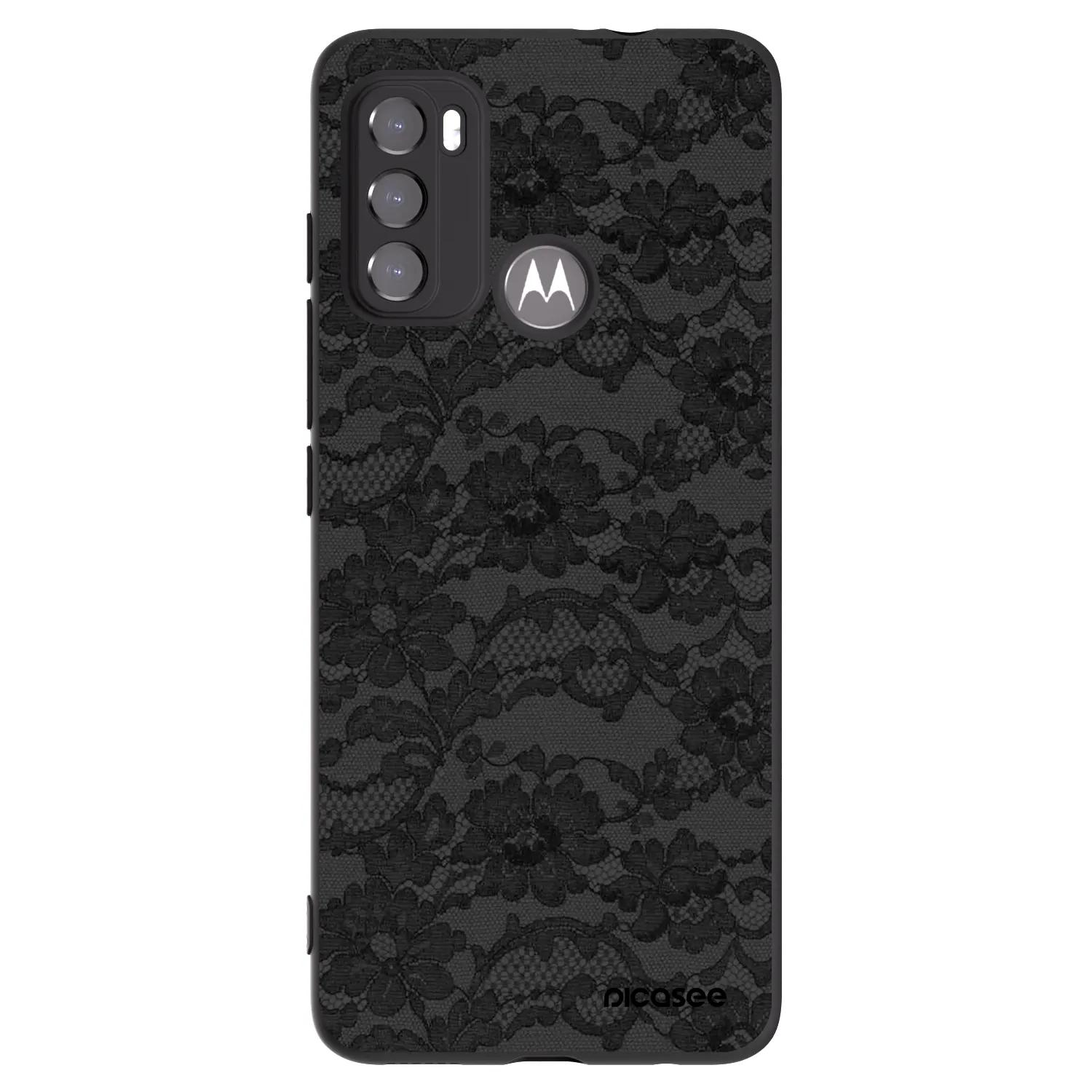 Picasee silikónový čierny obal pre Motorola Edge 60 5G - Dark Elegance
