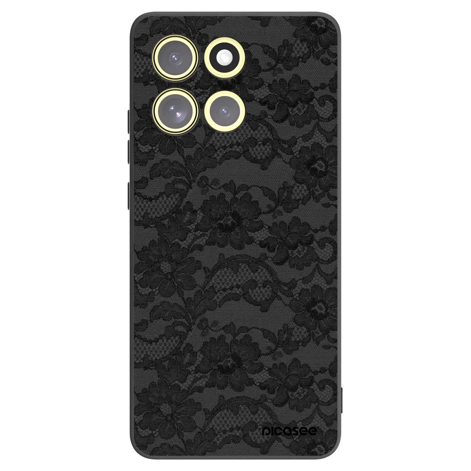 Picasee silikónový čierny obal pre Motorola Moto G86 5G - Dark Elegance