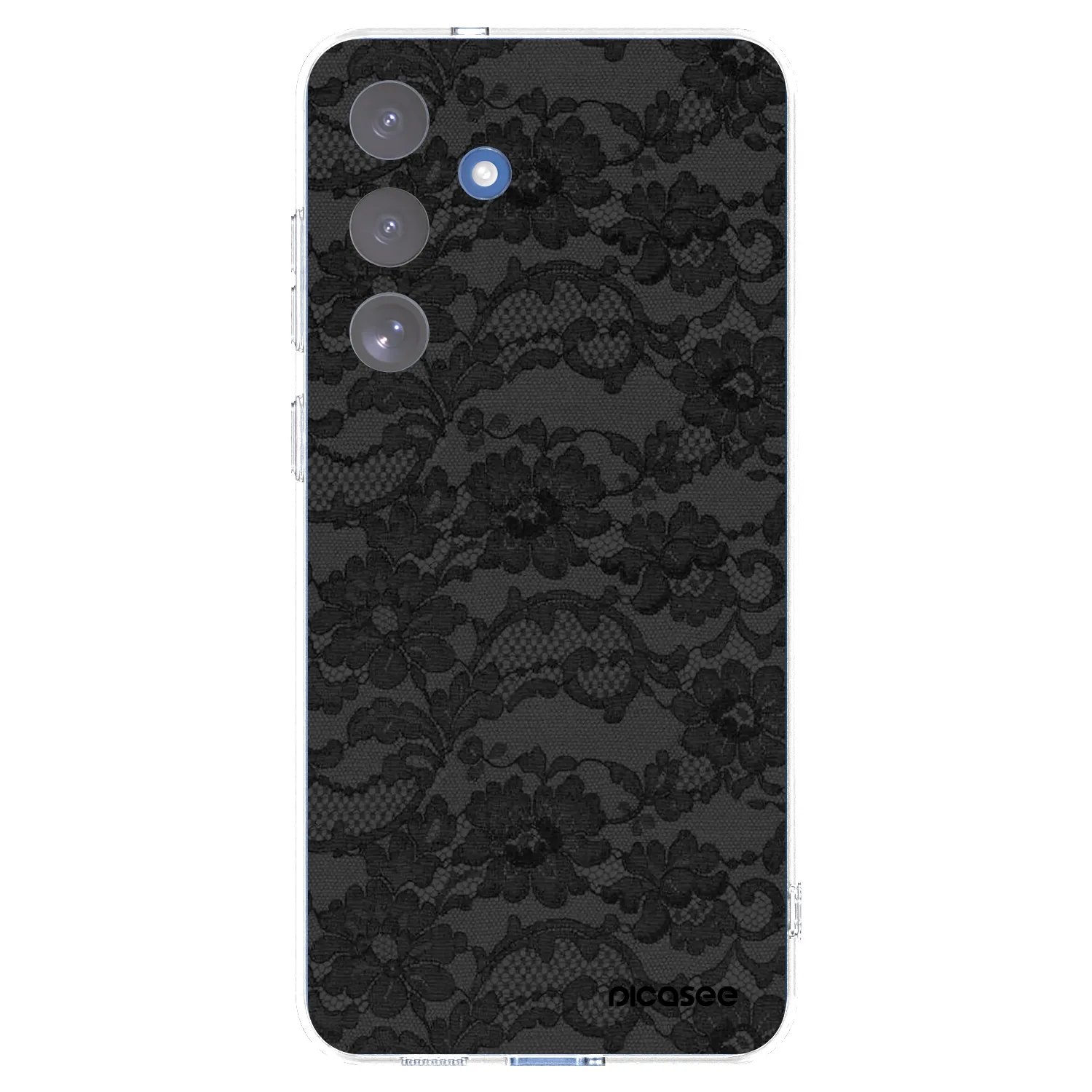 Picasee silikónový prehľadný obal pre Samsung Galaxy S25 FE 5G - Dark Elegance