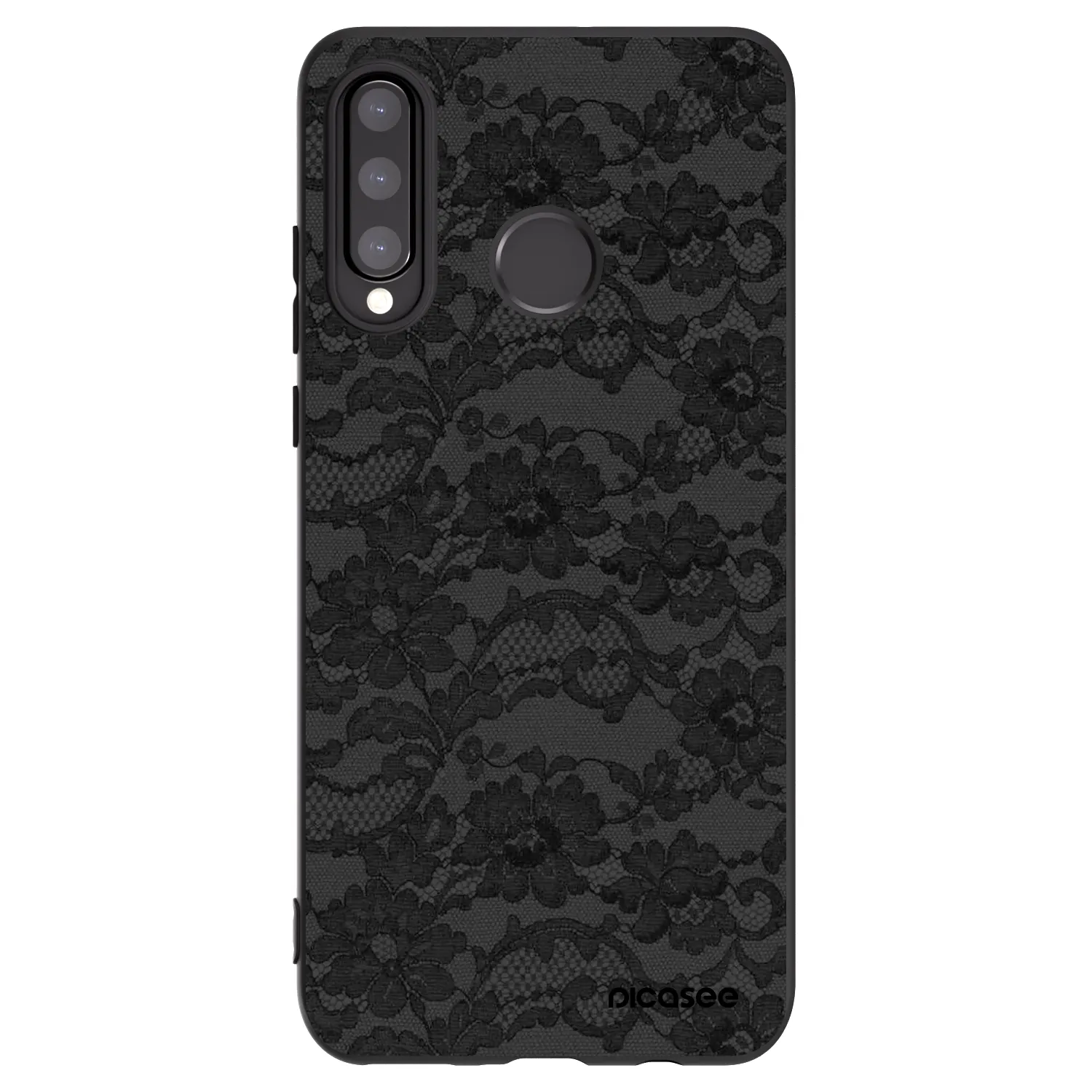 Picasee silikónový čierny obal pre Huawei P30 Lite - Dark Elegance