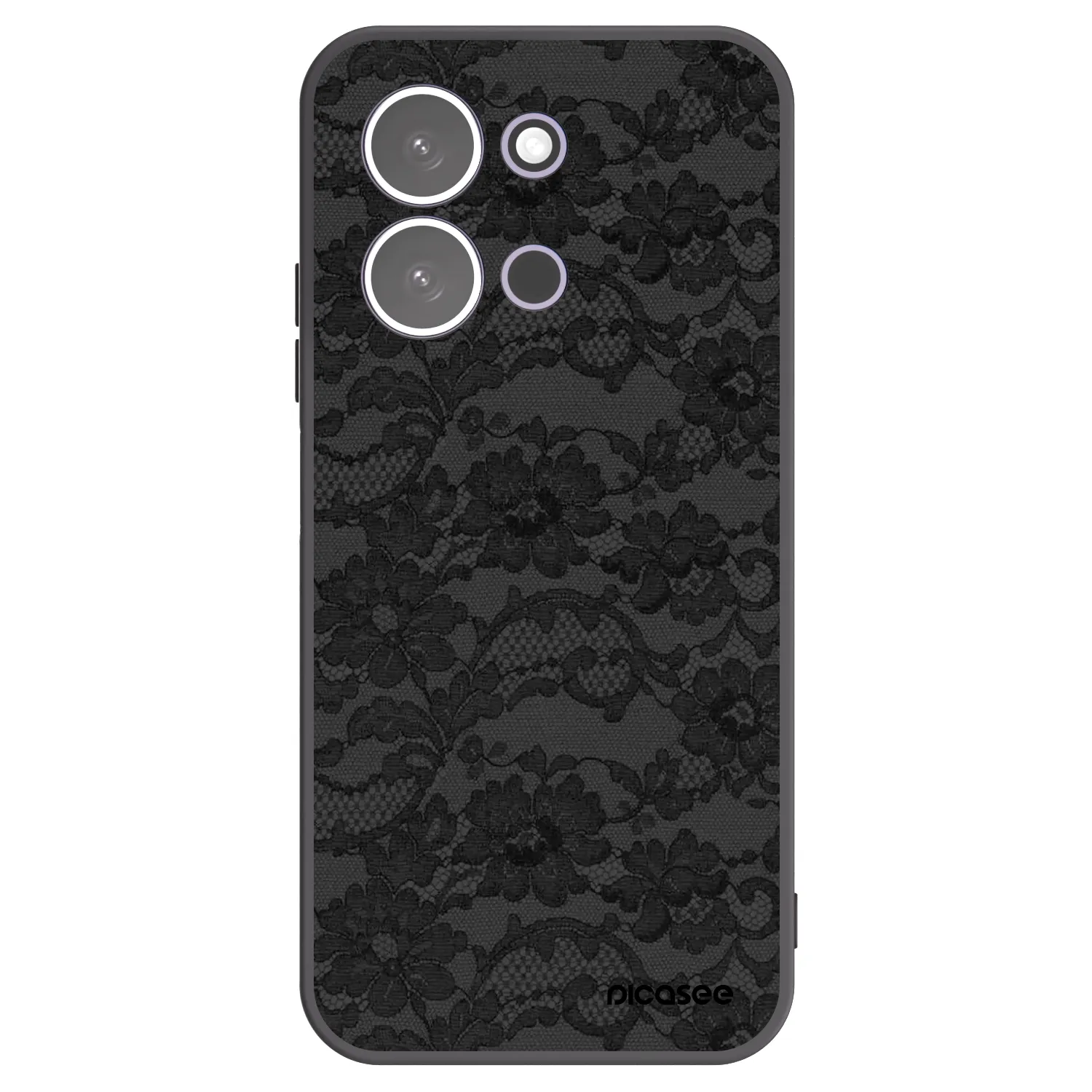 Picasee silikónový čierny obal pre Xiaomi Redmi 15C 5G - Dark Elegance