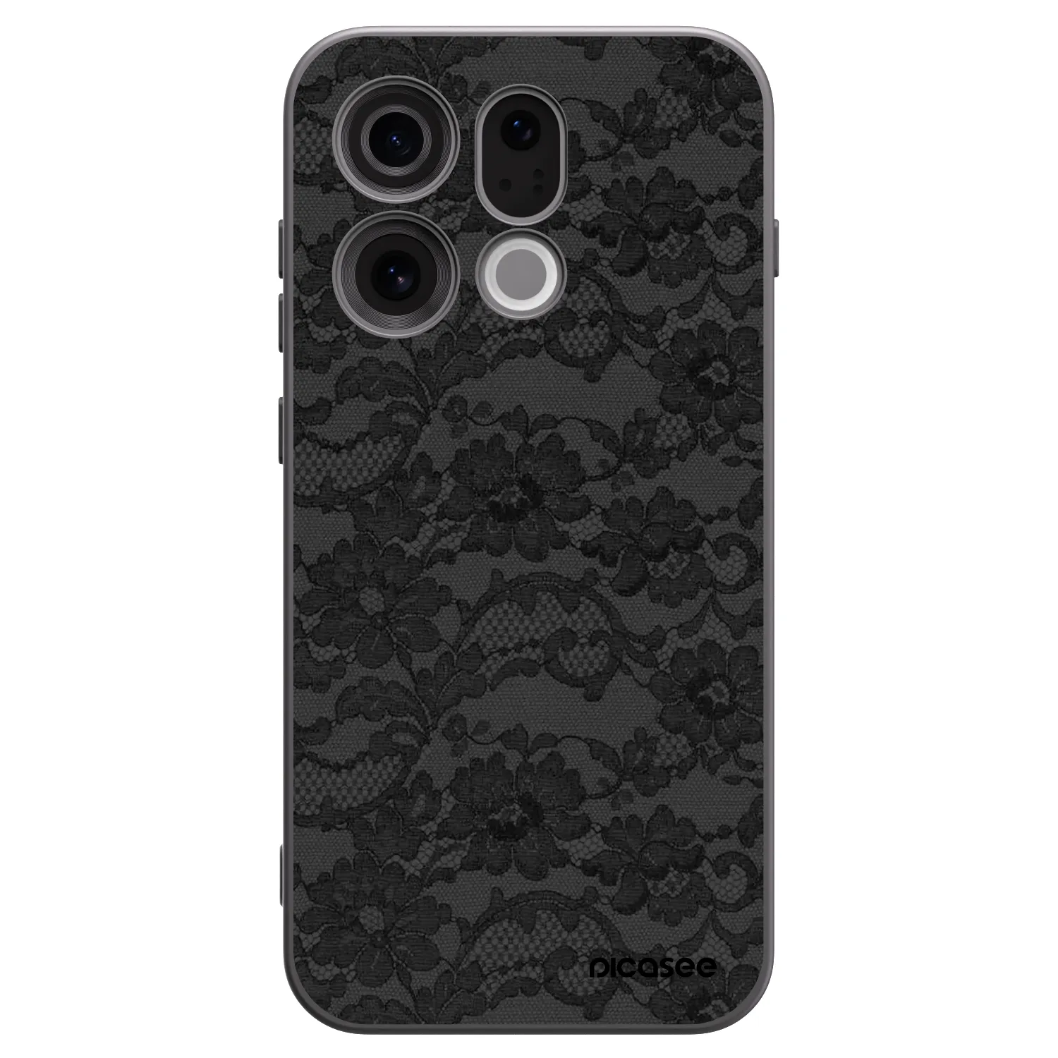 Picasee silikónový čierny obal pre OPPO Find X9 - Dark Elegance