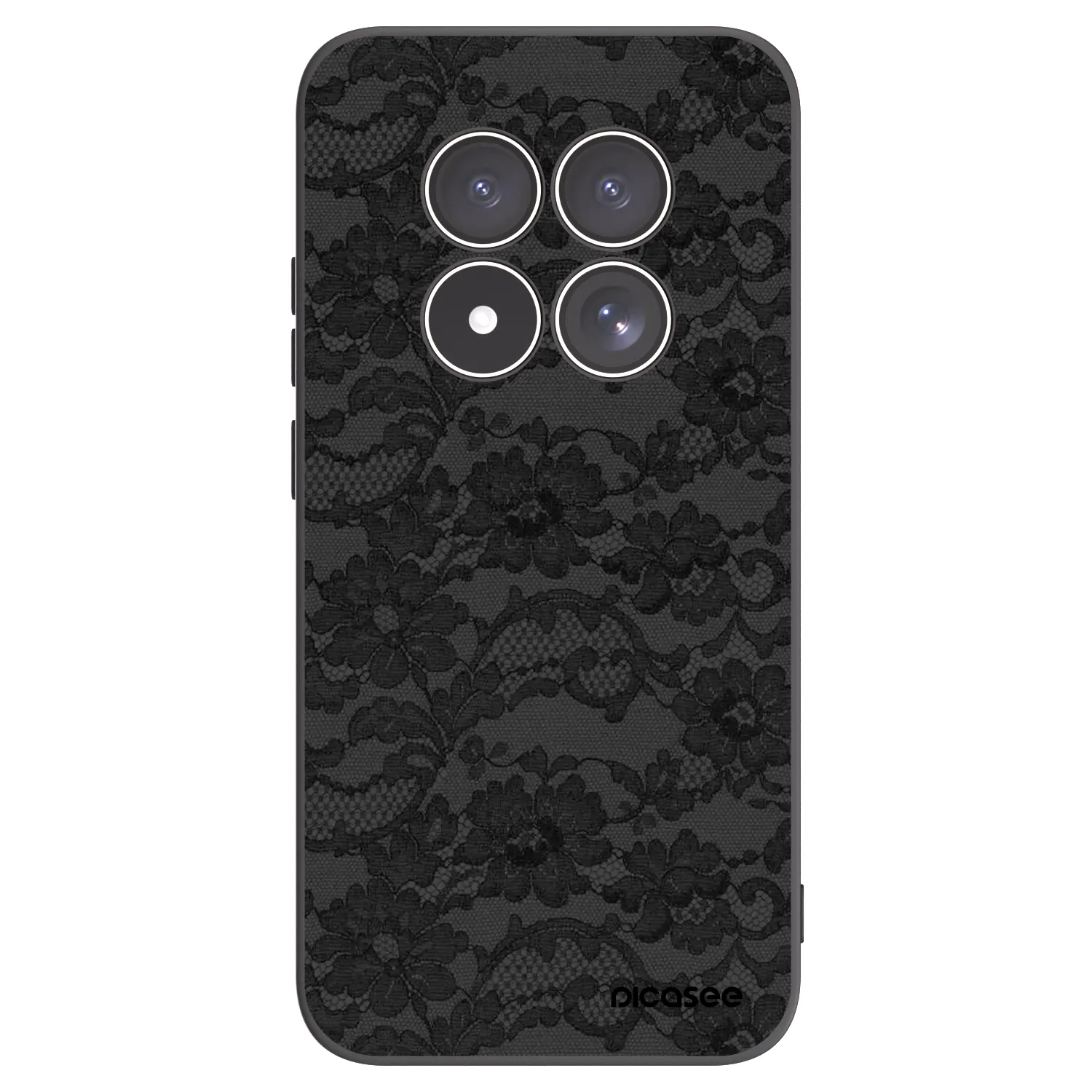 Picasee silikónový čierny obal pre Xiaomi Redmi Note 15 Pro 5G - Dark Elegance