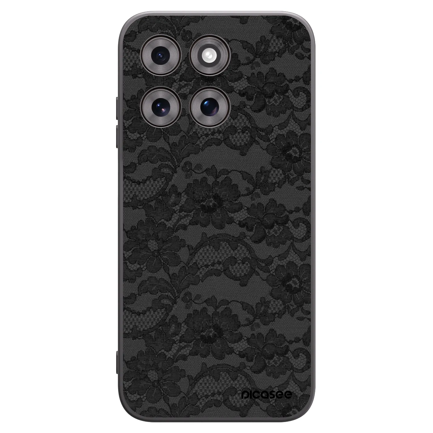 Picasee silikónový čierny obal pre Motorola Moto G77 - Dark Elegance