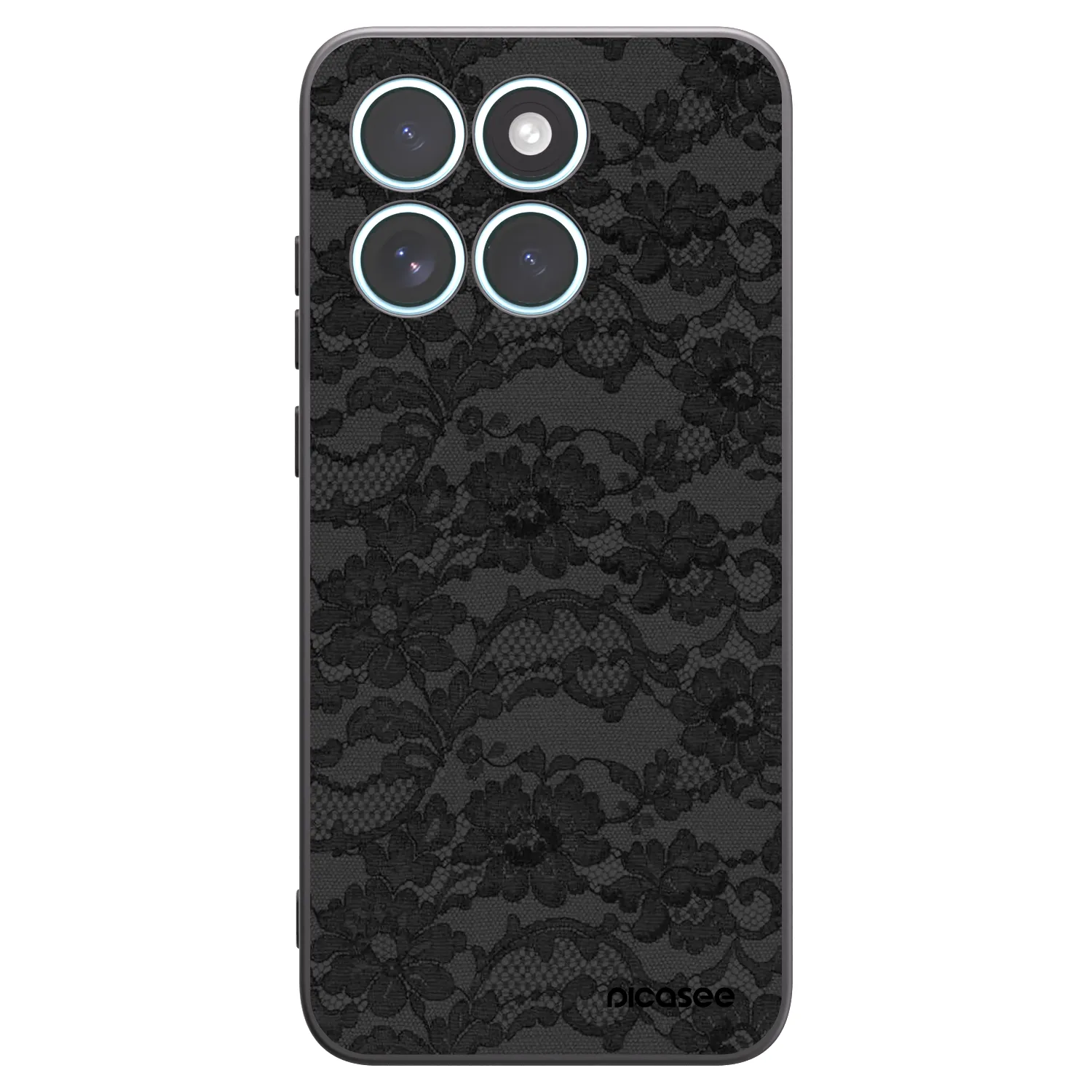 Picasee silikónový čierny obal pre Motorola Edge 70 Fusion - Dark Elegance