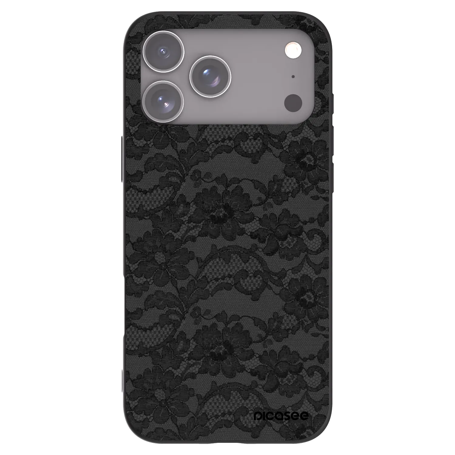 Picasee silikónový čierny obal pre Apple iPhone 18 Pro Max - Dark Elegance