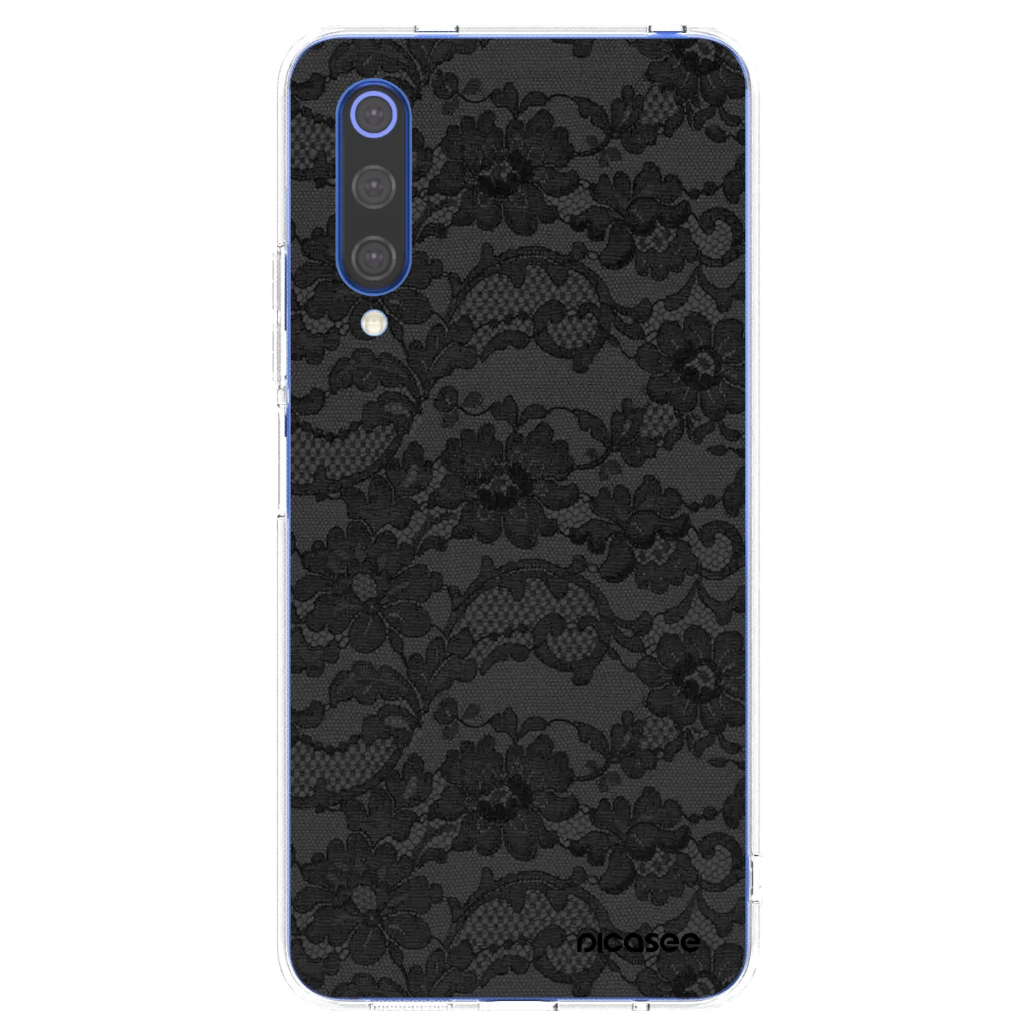 Picasee silikónový prehľadný obal pre Xiaomi Mi 9 SE - Dark Elegance