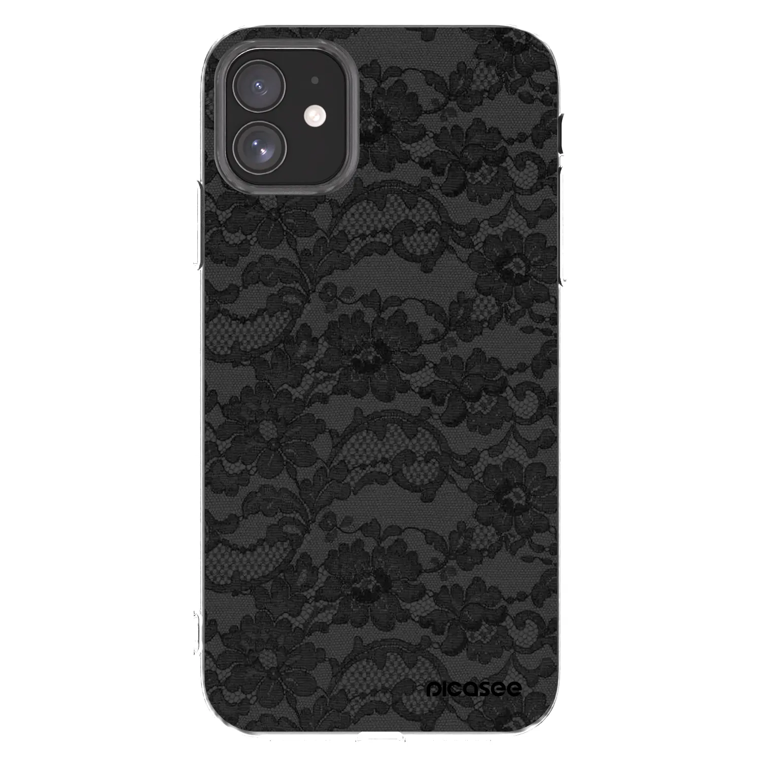 Picasee silikónový prehľadný obal pre Apple iPhone 11 - Dark Elegance