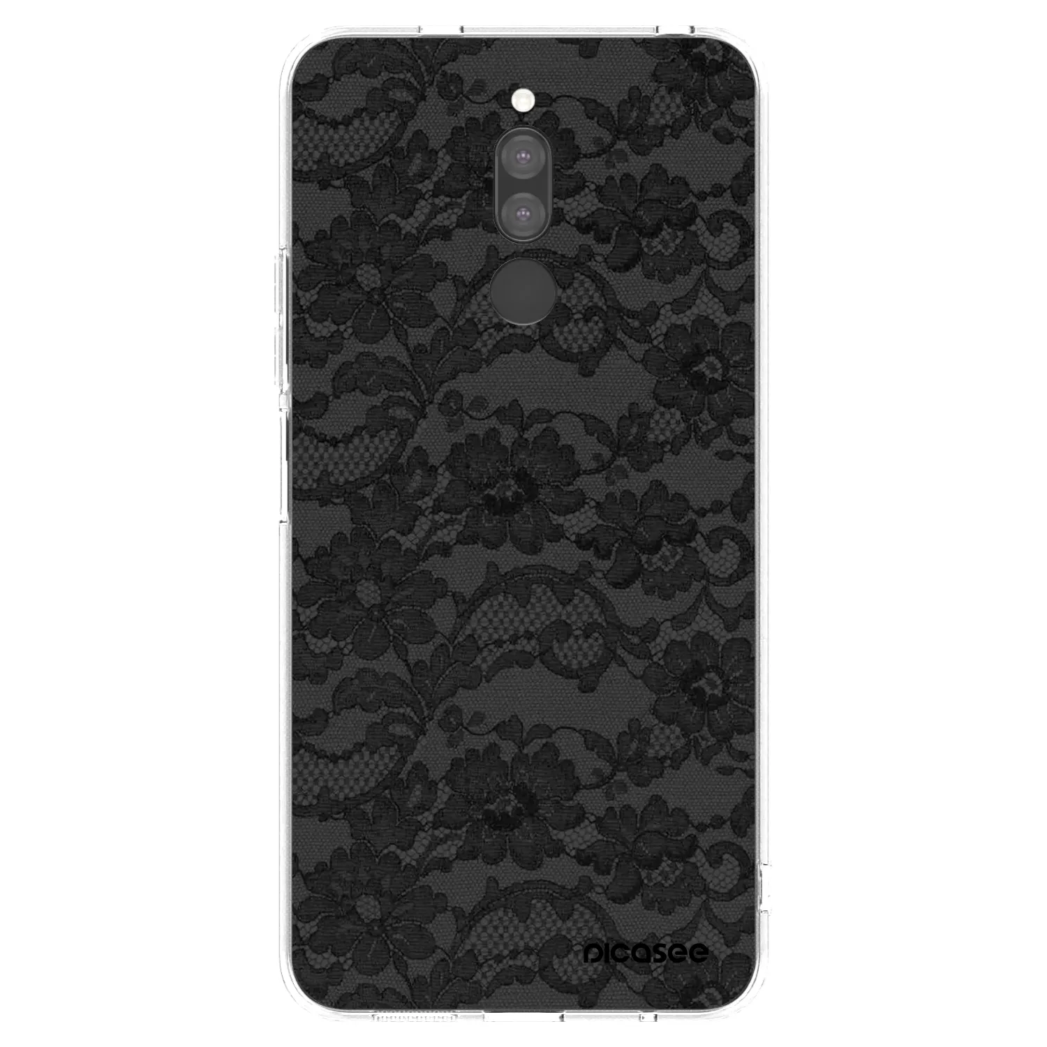 Picasee silikónový prehľadný obal pre Xiaomi Redmi 8 - Dark Elegance