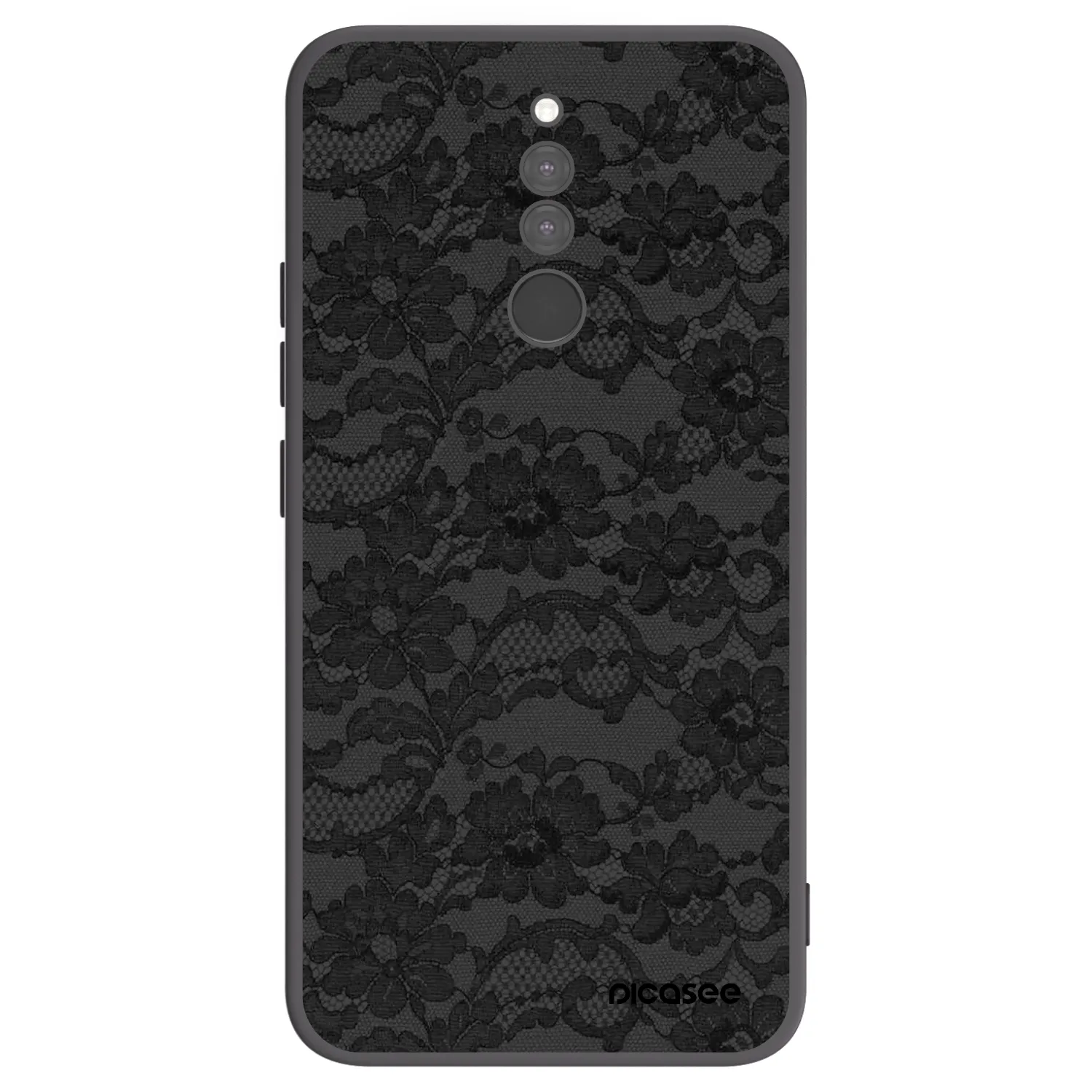Picasee silikónový čierny obal pre Xiaomi Redmi 8 - Dark Elegance