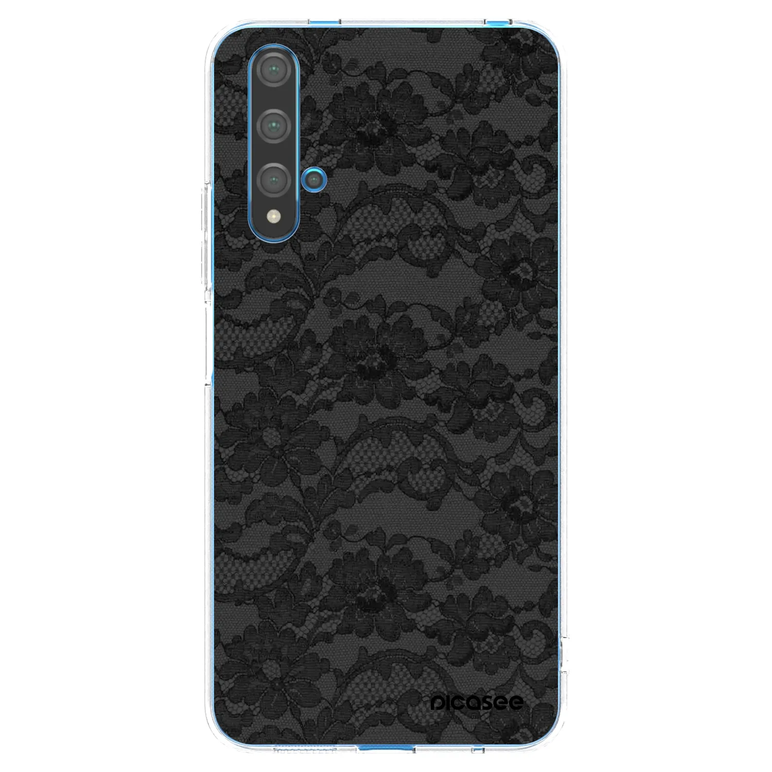 Picasee silikónový prehľadný obal pre Huawei Nova 5T - Dark Elegance