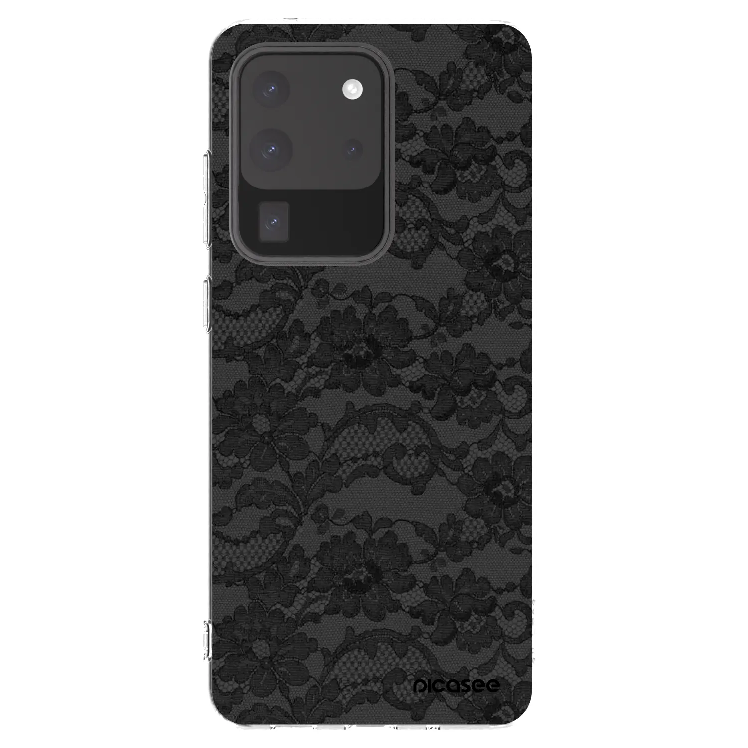Picasee silikónový prehľadný obal pre Samsung Galaxy S20 Ultra 5G G988F - Dark Elegance