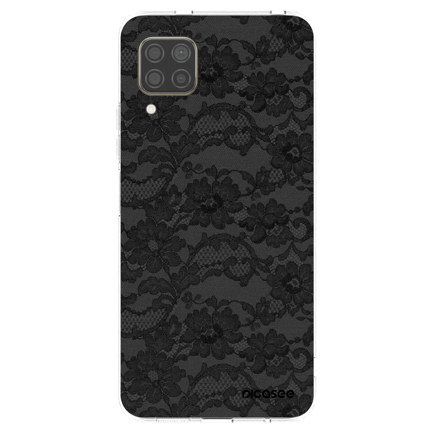 Picasee silikónový prehľadný obal pre Huawei P40 Lite - Dark Elegance