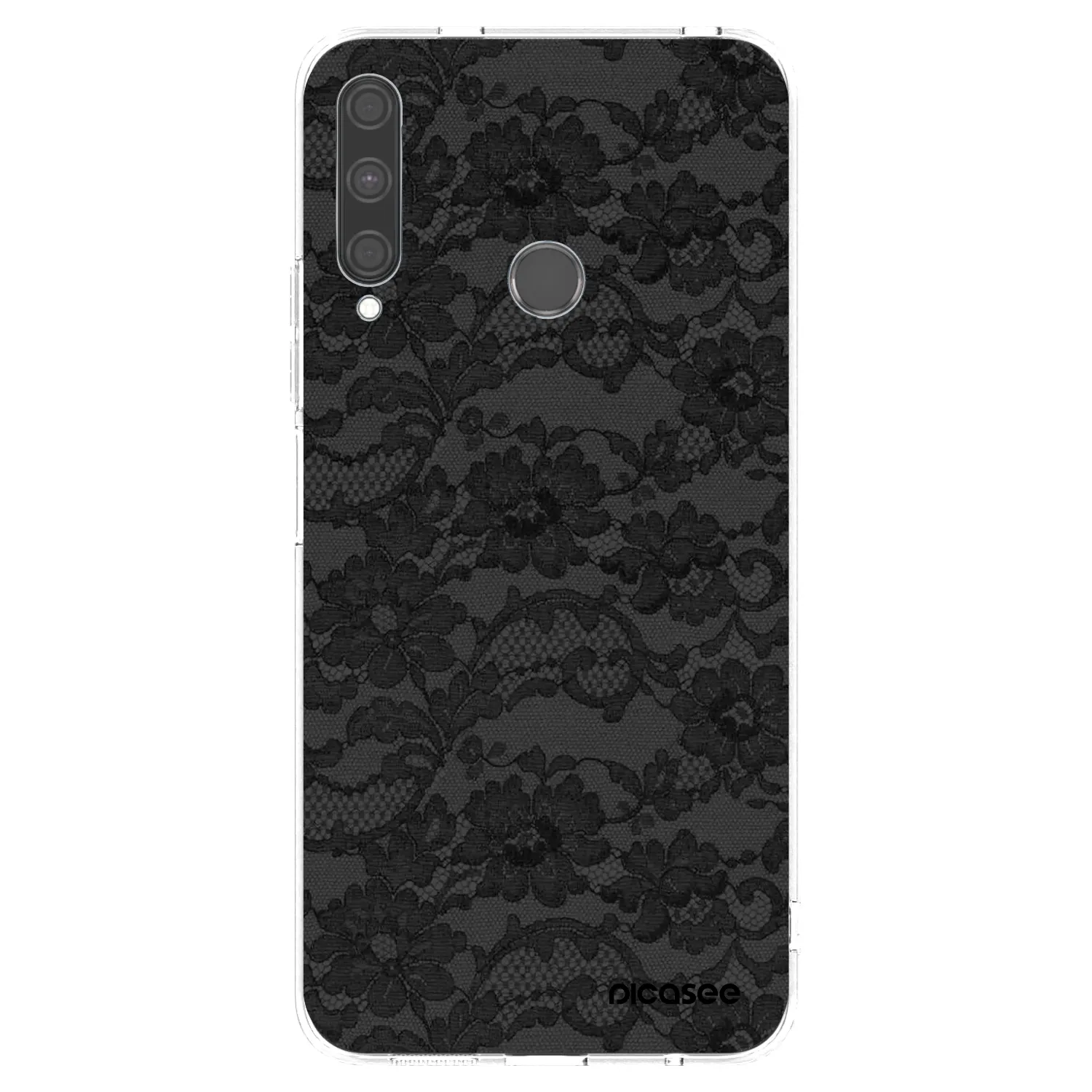 Picasee silikónový prehľadný obal pre Huawei P40 Lite E - Dark Elegance