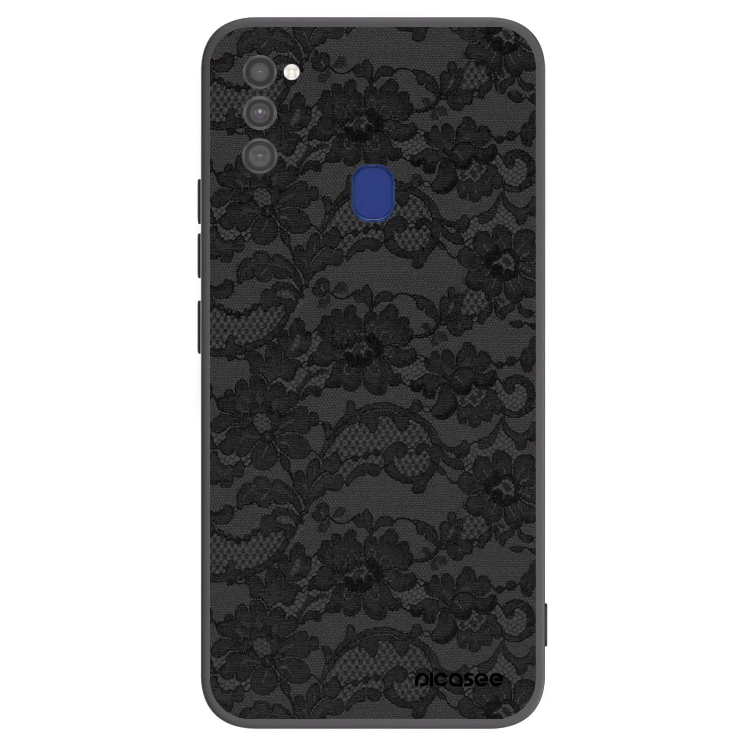 Picasee silikónový čierny obal pre Samsung Galaxy M21 M215F - Dark Elegance
