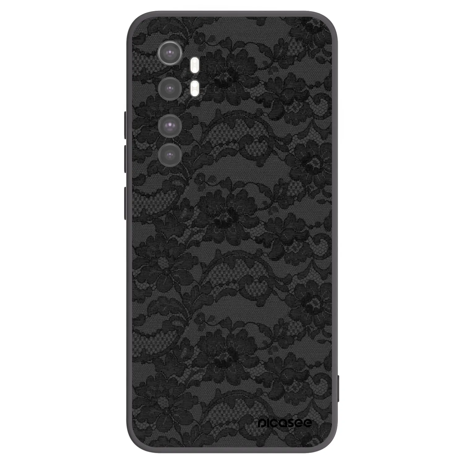 Picasee silikónový čierny obal pre Xiaomi Mi Note 10 Lite - Dark Elegance