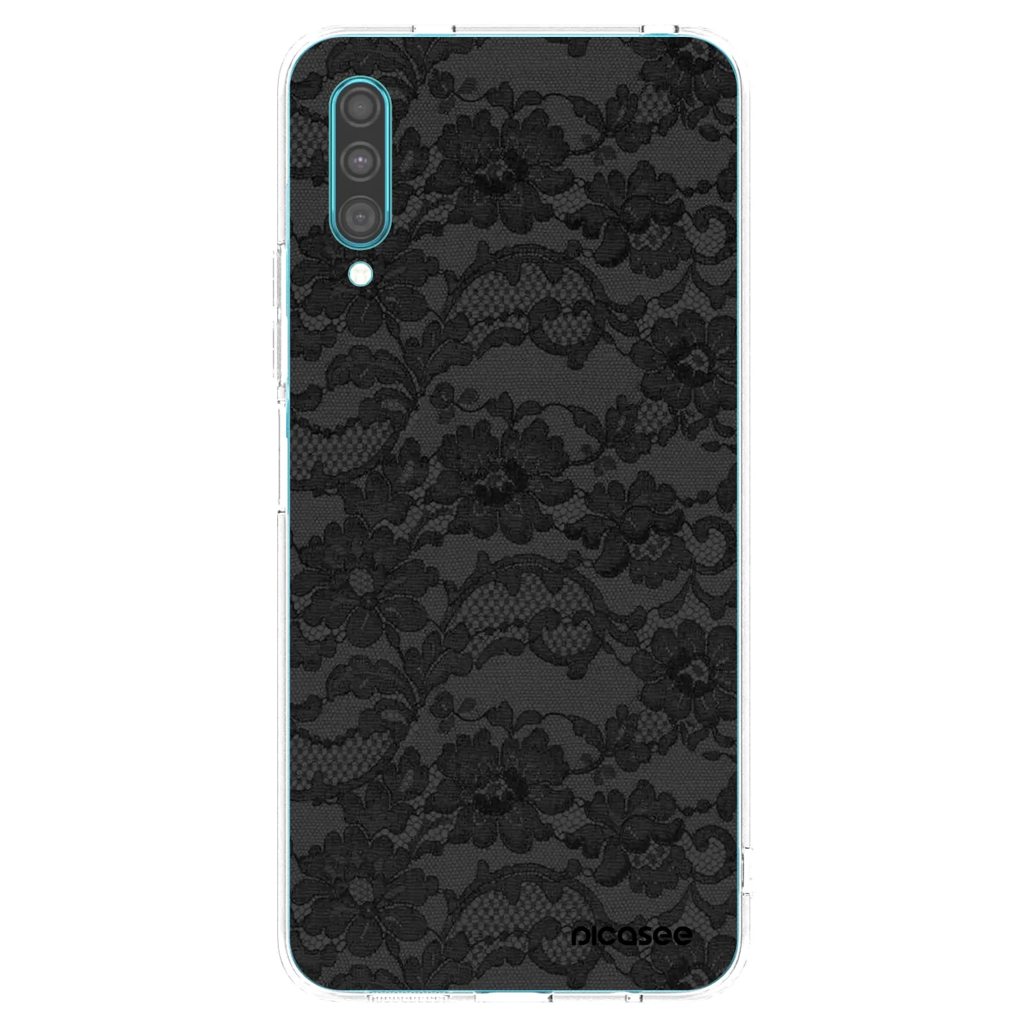 Picasee silikónový prehľadný obal pre Samsung Galaxy A30s A307F - Dark Elegance