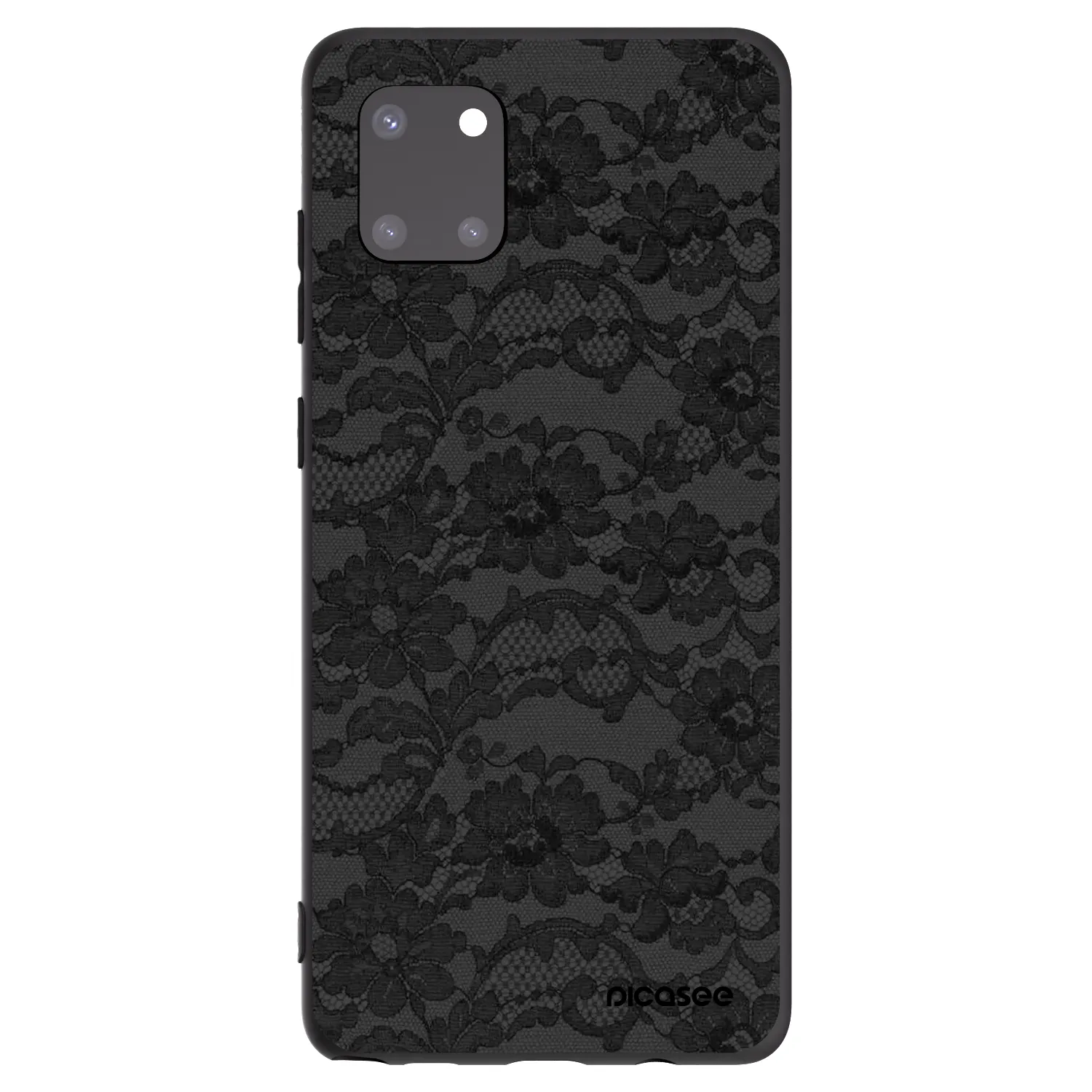 Picasee silikónový čierny obal pre Samsung Galaxy Note 10 Lite N770F - Dark Elegance