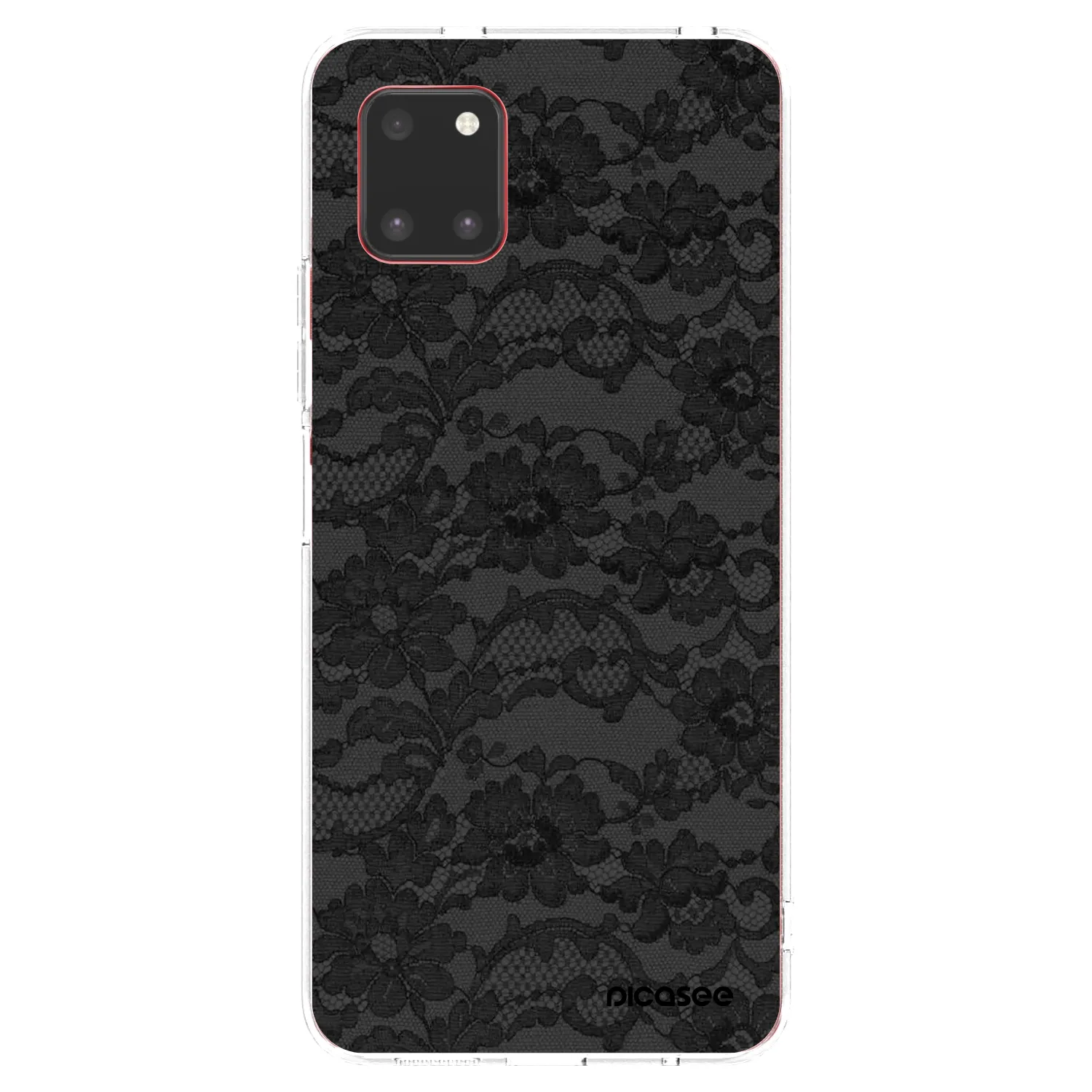 Picasee silikónový prehľadný obal pre Samsung Galaxy Note 10 Lite N770F - Dark Elegance
