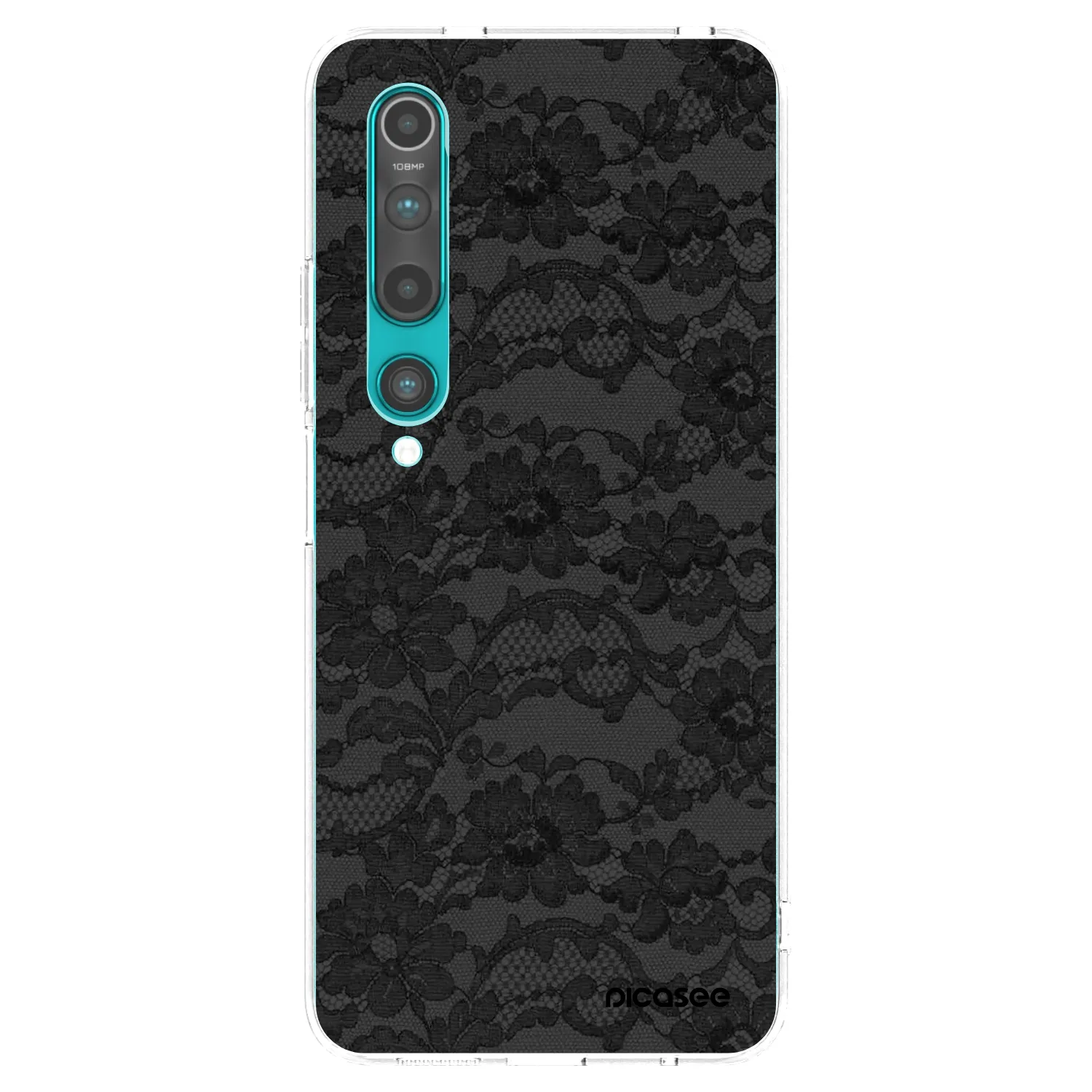Picasee silikónový prehľadný obal pre Xiaomi Mi 10 - Dark Elegance