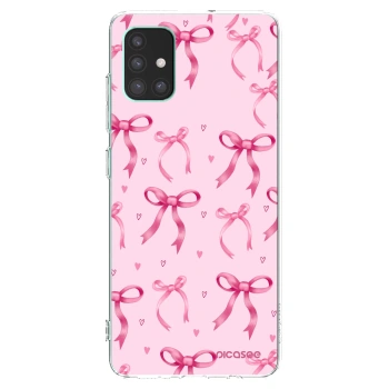 Picasee silikónový prehľadný obal pre Samsung Galaxy M51 M515F - Bow Aesthetic
