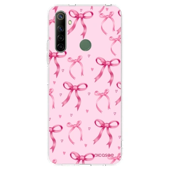 Picasee silikónový prehľadný obal pre Realme 6i - Bow Aesthetic