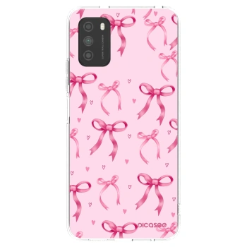 Picasee silikónový prehľadný obal pre Xiaomi Poco M3 - Bow Aesthetic
