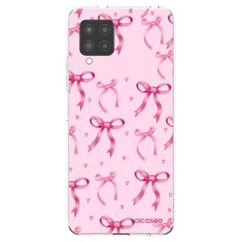 Picasee silikónový prehľadný obal pre Samsung Galaxy A42 A426B - Bow Aesthetic