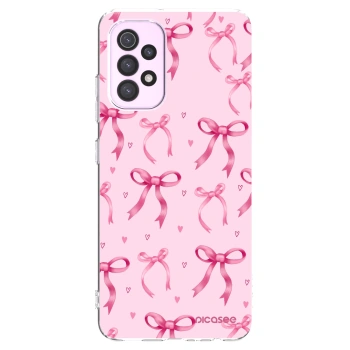 Picasee silikónový prehľadný obal pre Samsung Galaxy A32 5G A326B - Bow Aesthetic