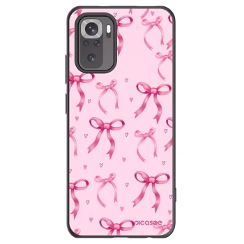 Picasee silikónový čierny obal pre Xiaomi Redmi Note 10S - Bow Aesthetic