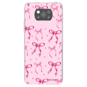 Picasee silikónový čierny obal pre Xiaomi Poco X3 Pro - Bow Aesthetic