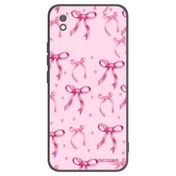 Picasee silikónový čierny obal pre Xiaomi Redmi 9AT - Bow Aesthetic